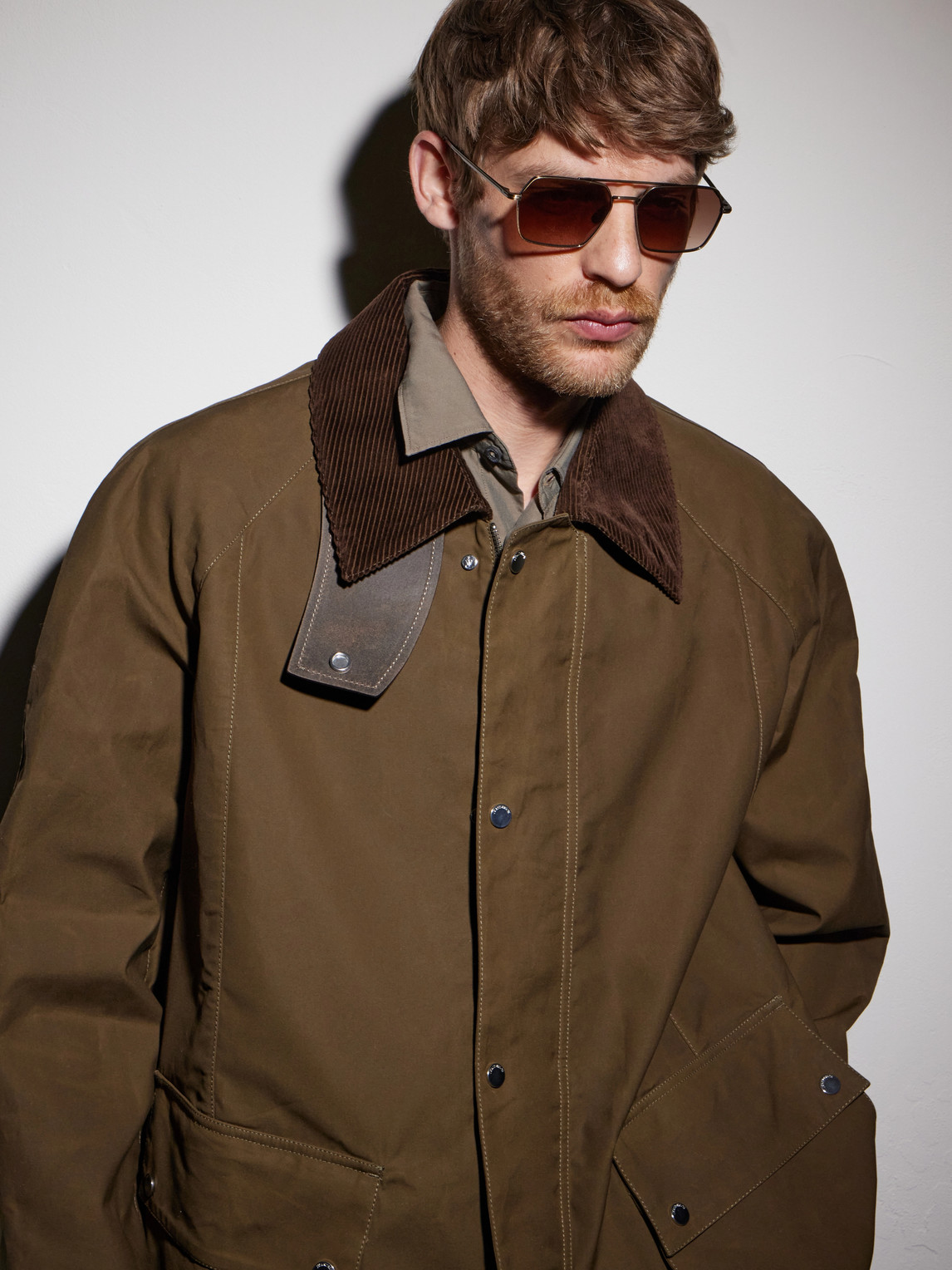  Garrett Leight California Optical - Alta Hexagon-frame Titanium Sunglasses - Men - Gold 