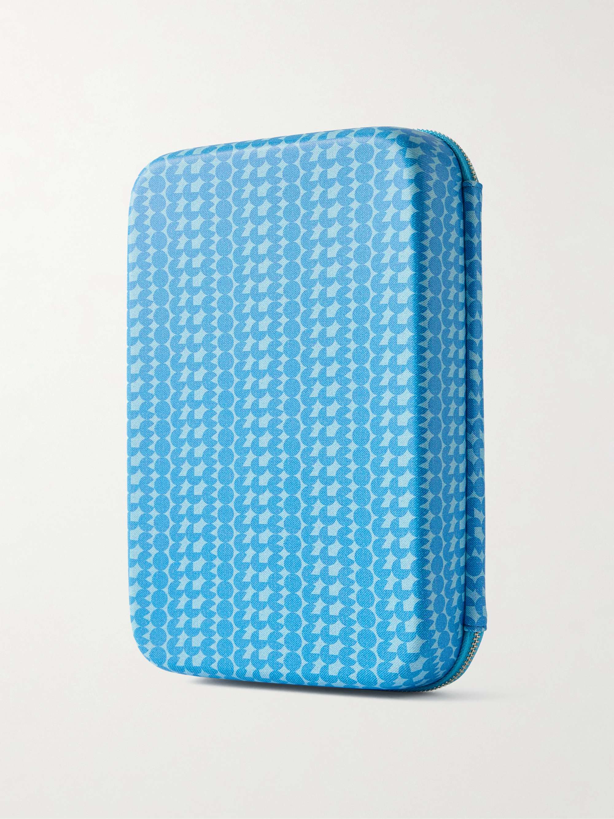 GARRETT LEIGHT CALIFORNIA OPTICAL Collector's Faux Suede Glasses Case