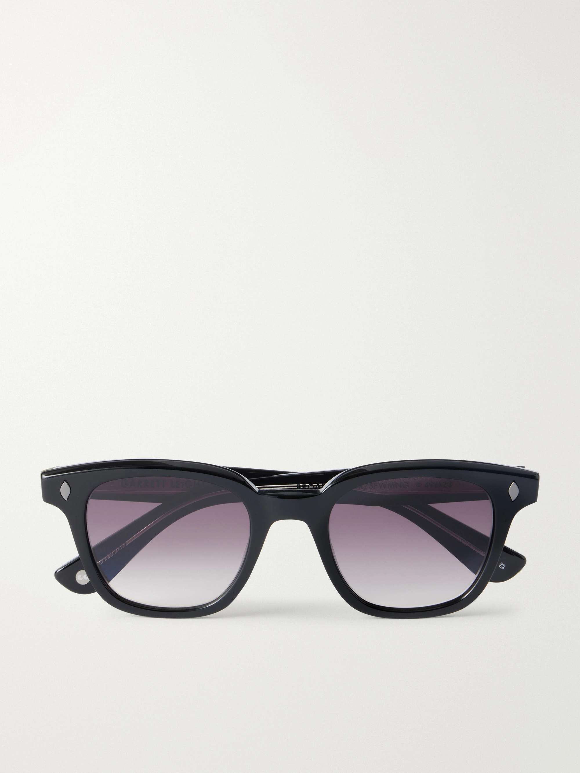 GARRETT LEIGHT CALIFORNIA OPTICAL Broadway D-Frame Acetate Sunglasses