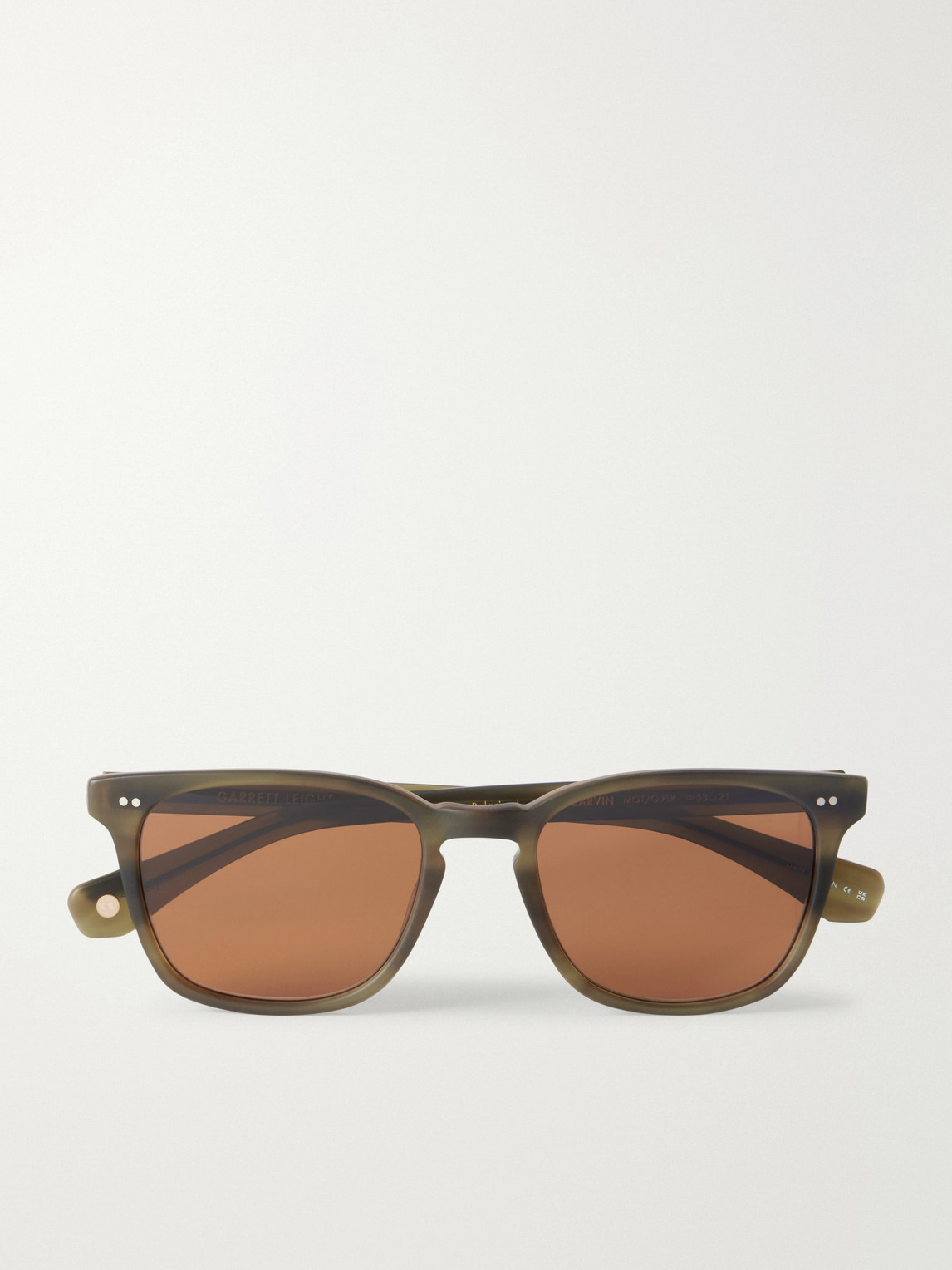 Garrett Leight California Optical Earvin Square-Frame Acetate Sunglasses - Men