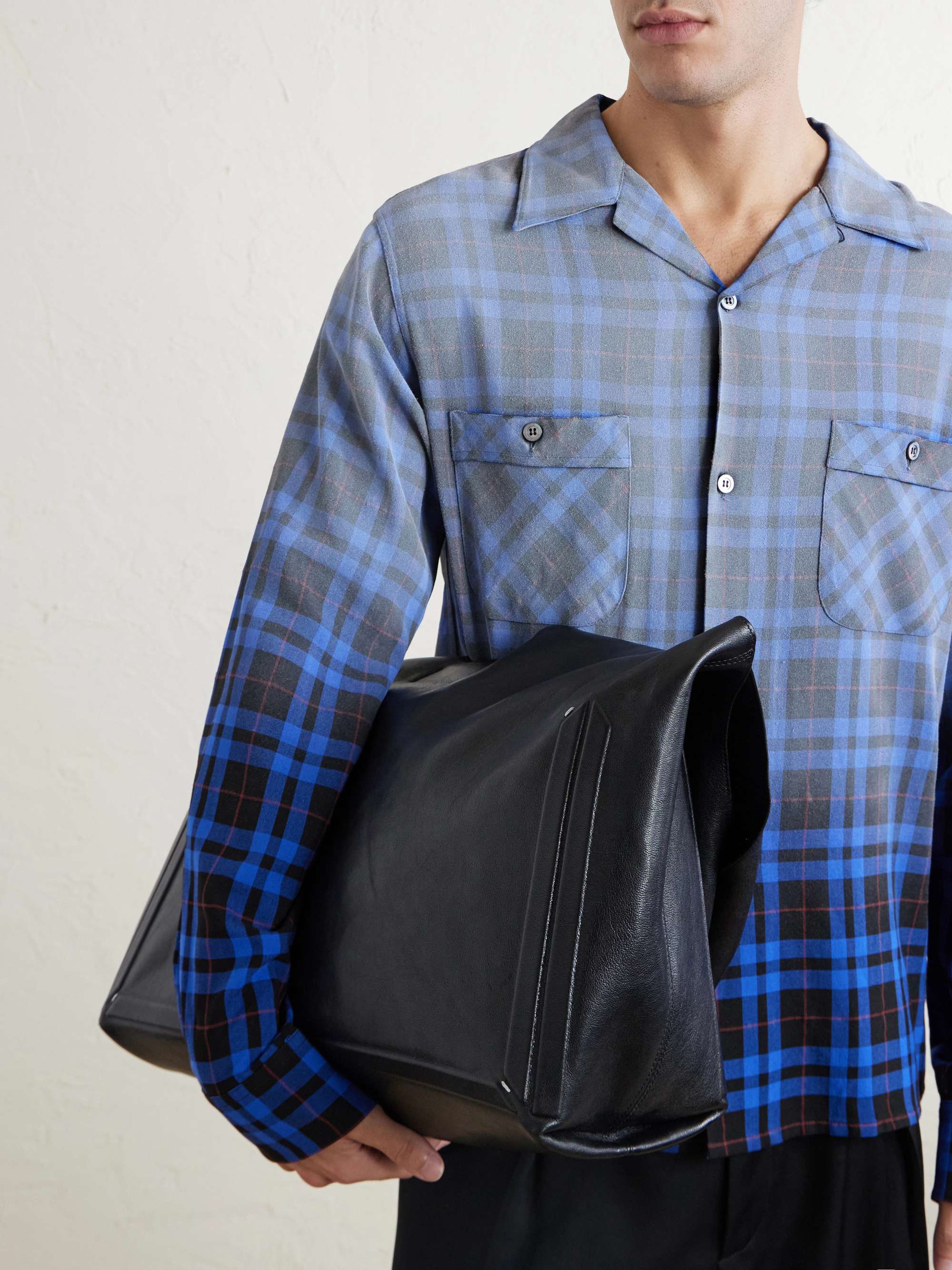 MAISON MARGIELA Box Leather Messenger Bag for Men | MR PORTER MAISON MARGIELA Box Leather Messenger Bag for Men | MR PORTER