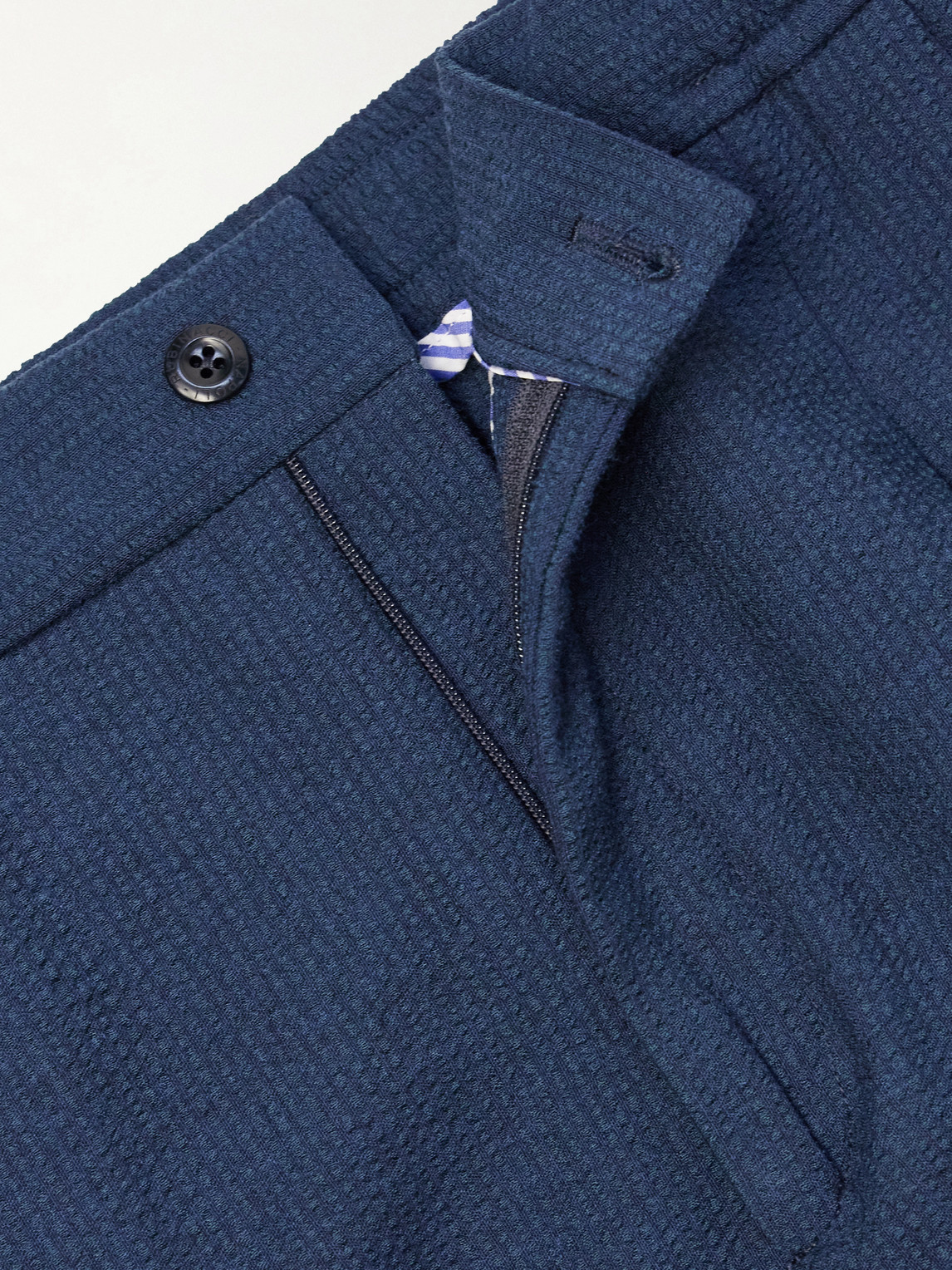 Straight-Leg Linen Trousers