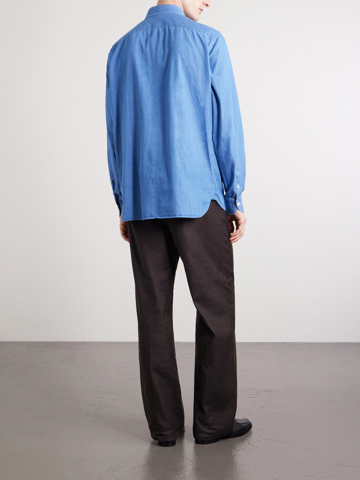 Cotton-Chambray Shirt