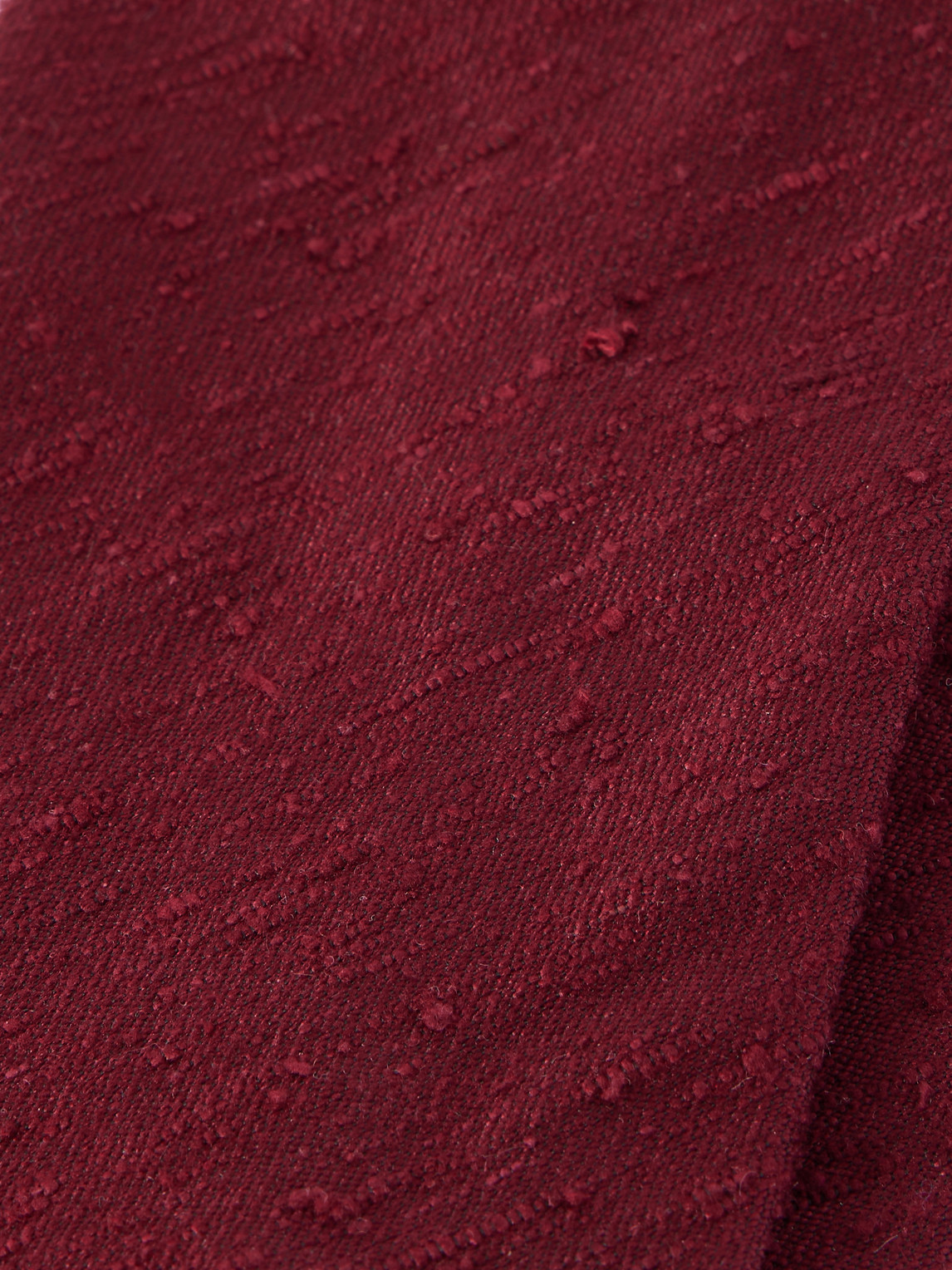 Rubinacci 9cm Silk Tie In Red