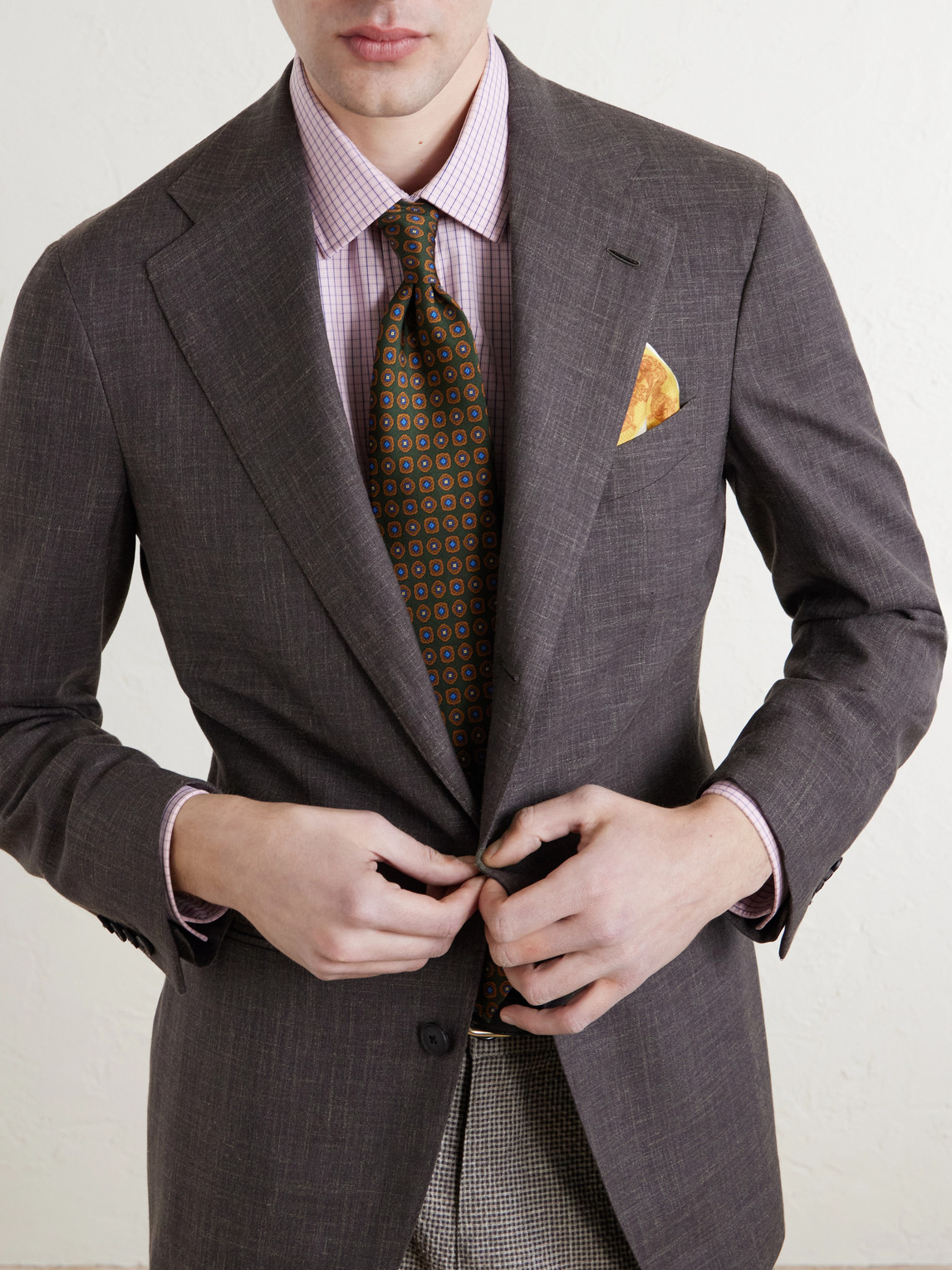 Rubinacci 9cm Printed Silk-twill Tie In Multi