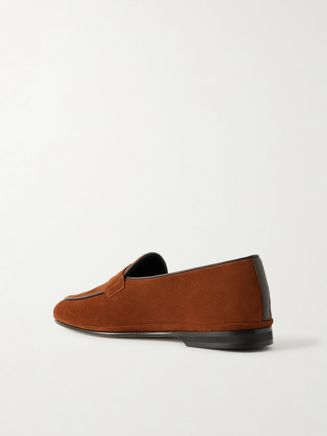  Rubinacci - Suede Penny Loafers - Men - Brown - Eu 40 