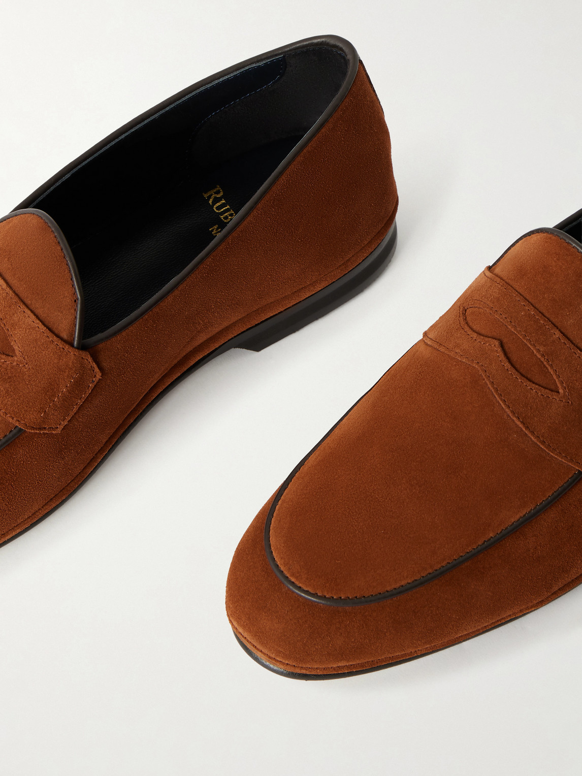 Suede Penny Loafers