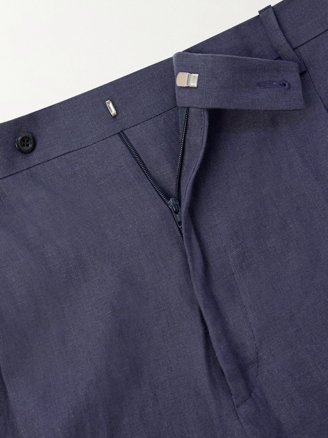 Ciro Straight-Leg Linen Suit Trousers