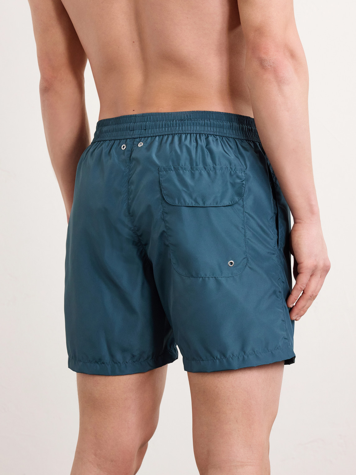  Rubinacci - Straight-leg Swim Shorts - Men - Blue - It 44 