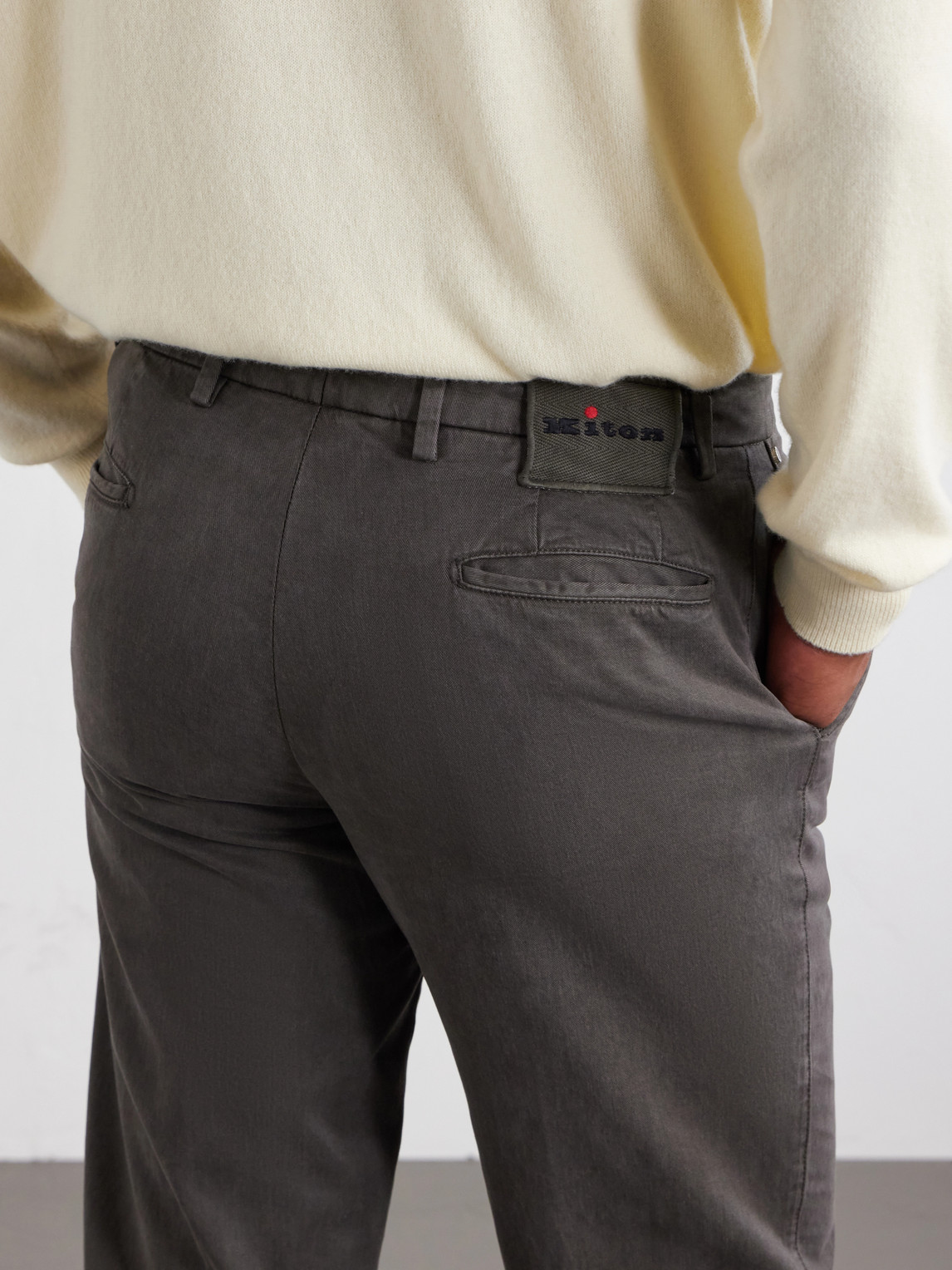 Straight-Leg Lyocell-Blend Trousers