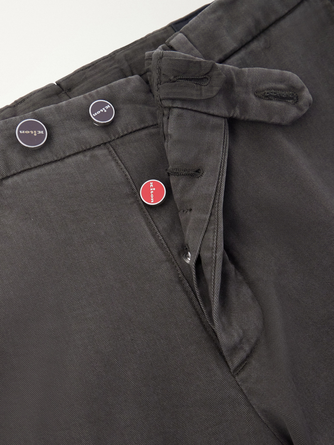 Straight-Leg Lyocell-Blend Trousers
