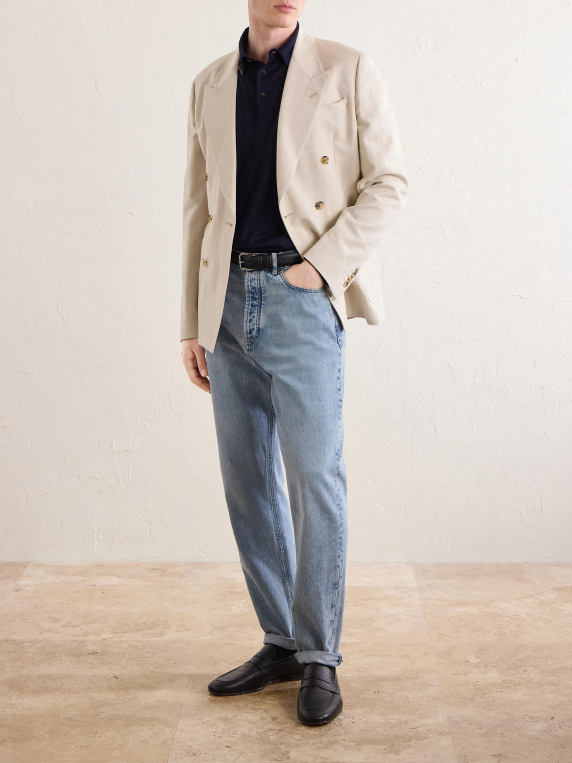 Merino Wool Polo Shirt