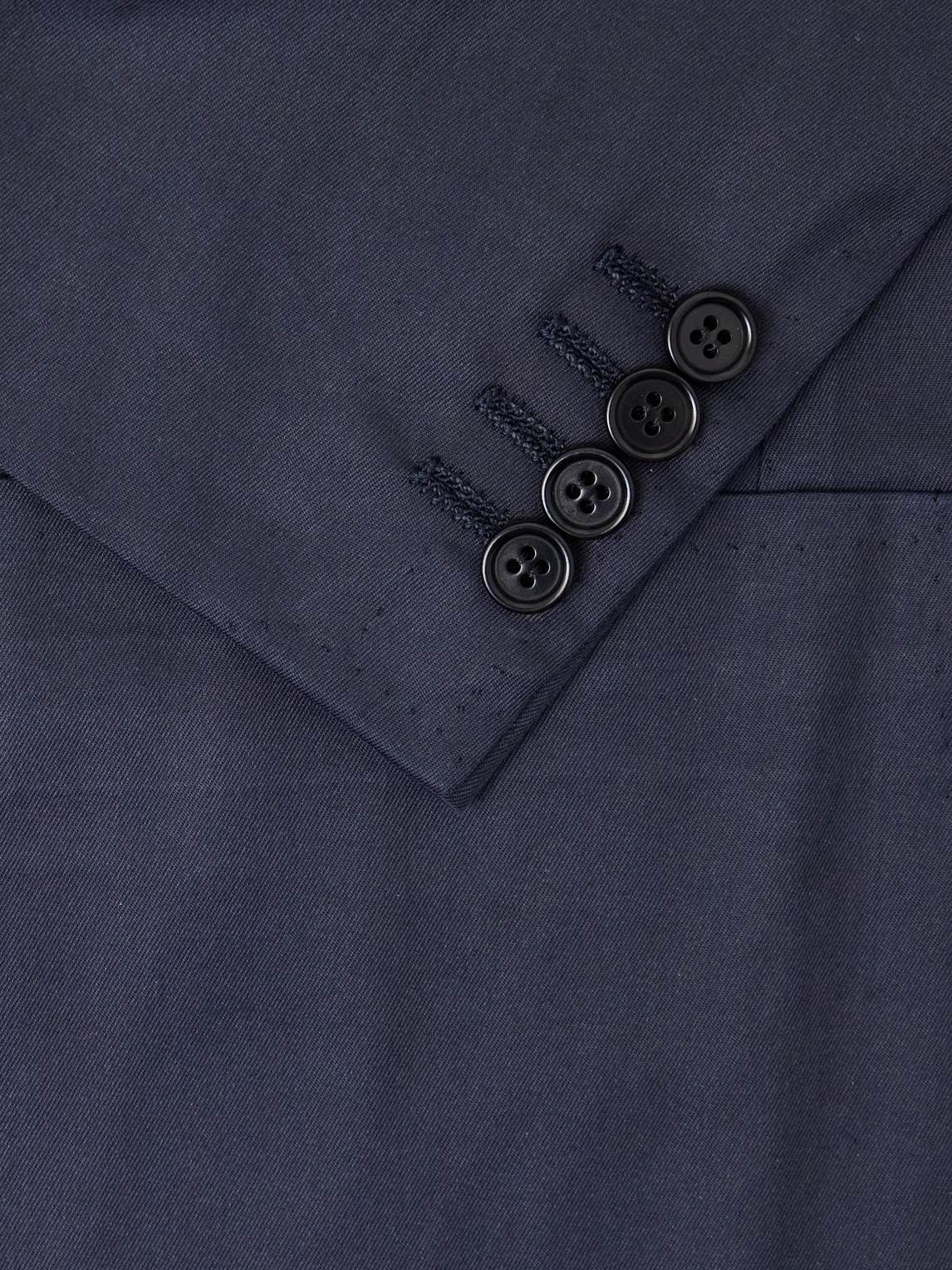 Double-Breasted Cotton-Twill Blazer