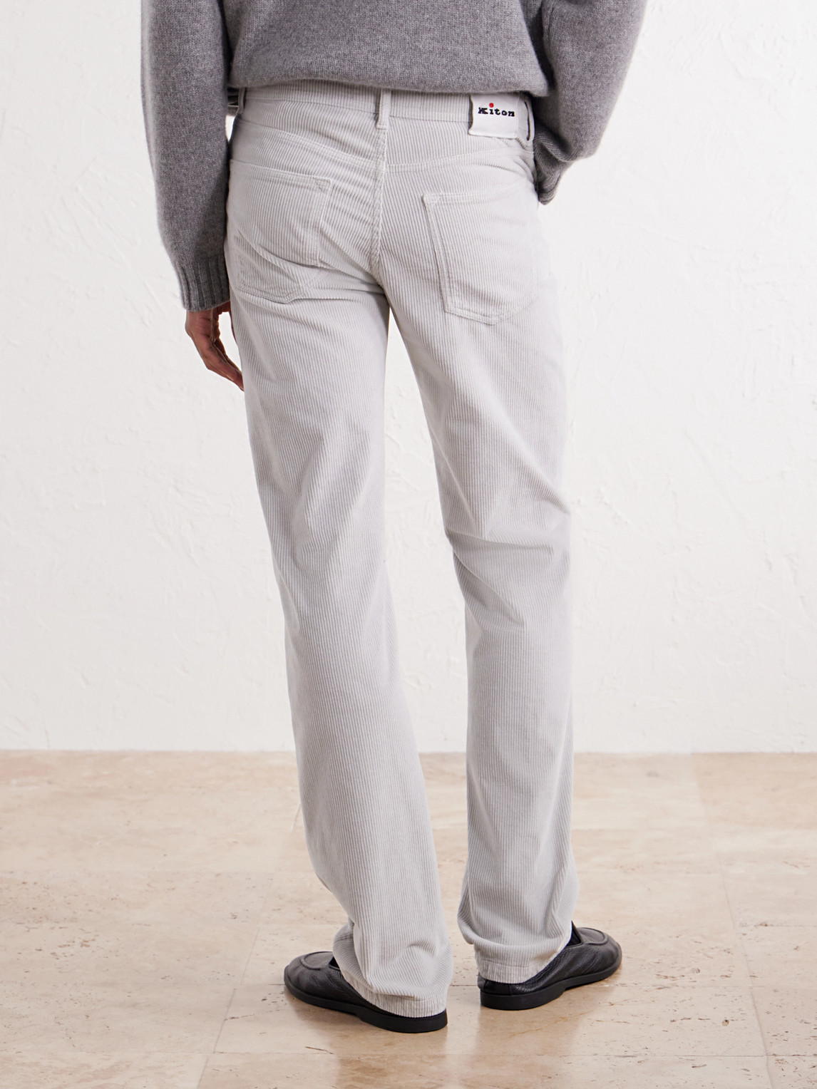 Straight-Leg Cotton-Blend Corduroy
