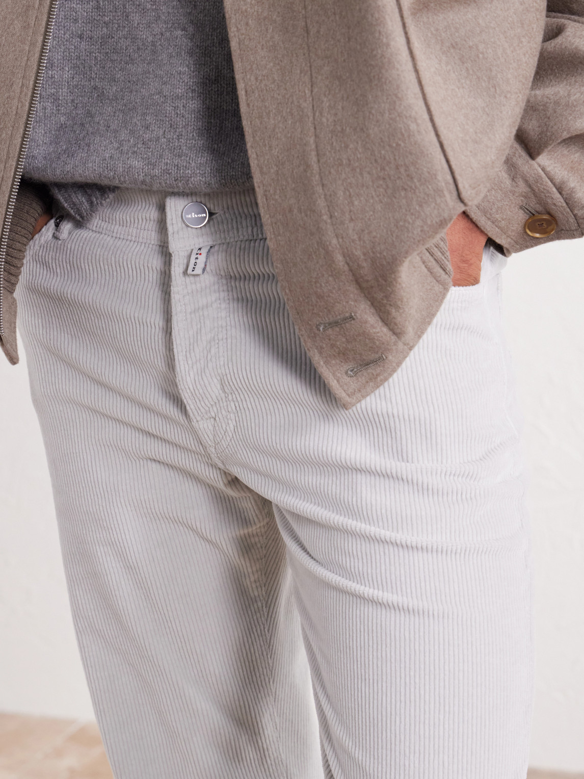 Straight-Leg Cotton-Blend Corduroy