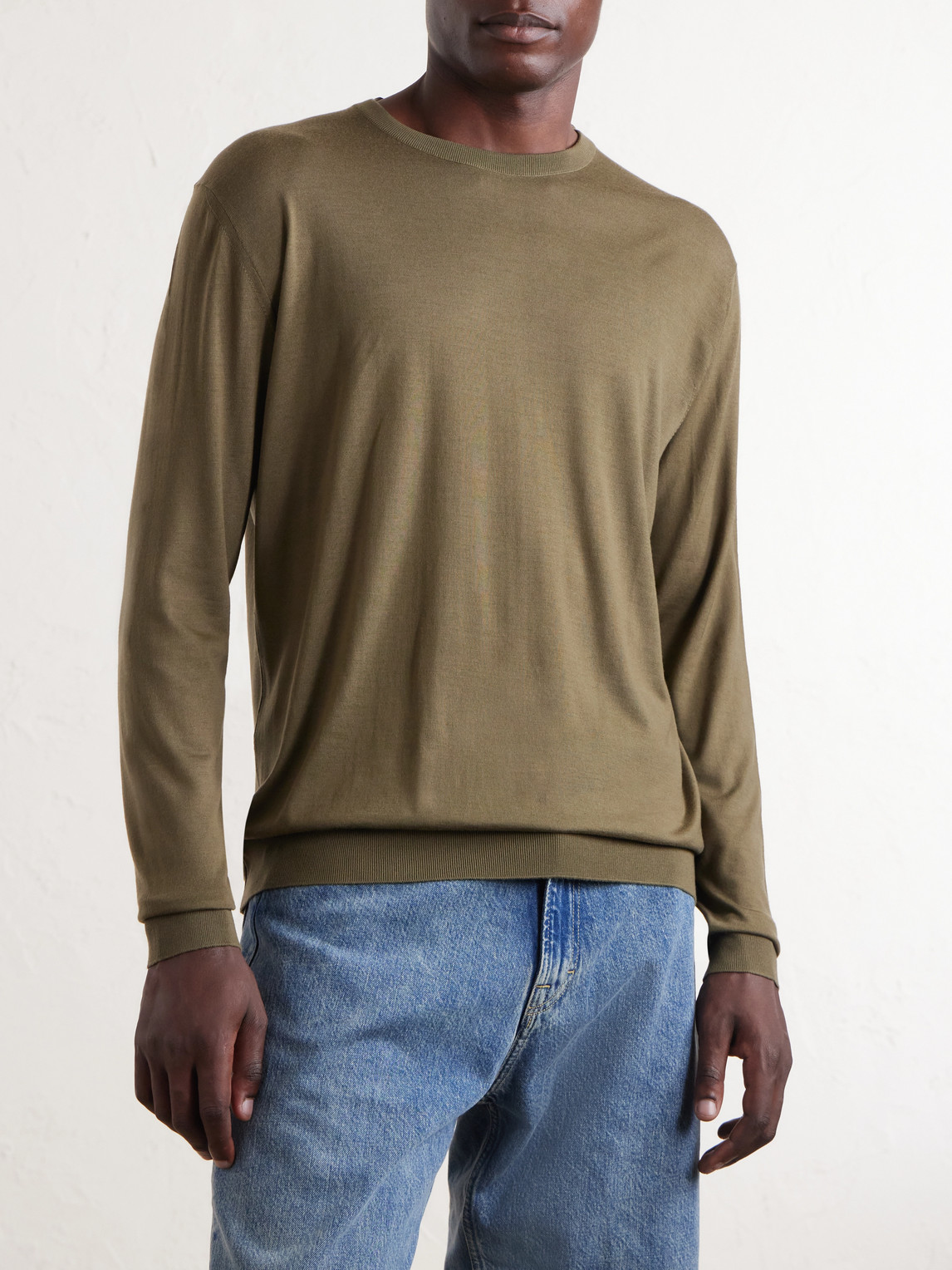 Wool Knit Sweater