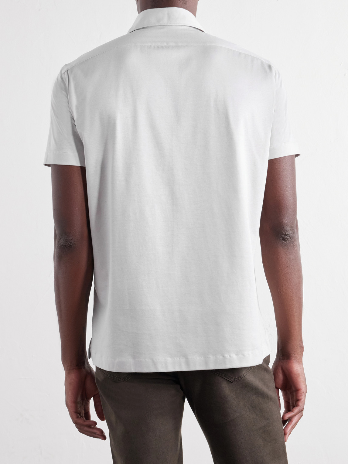 Cotton-Jersey Polo Shirt