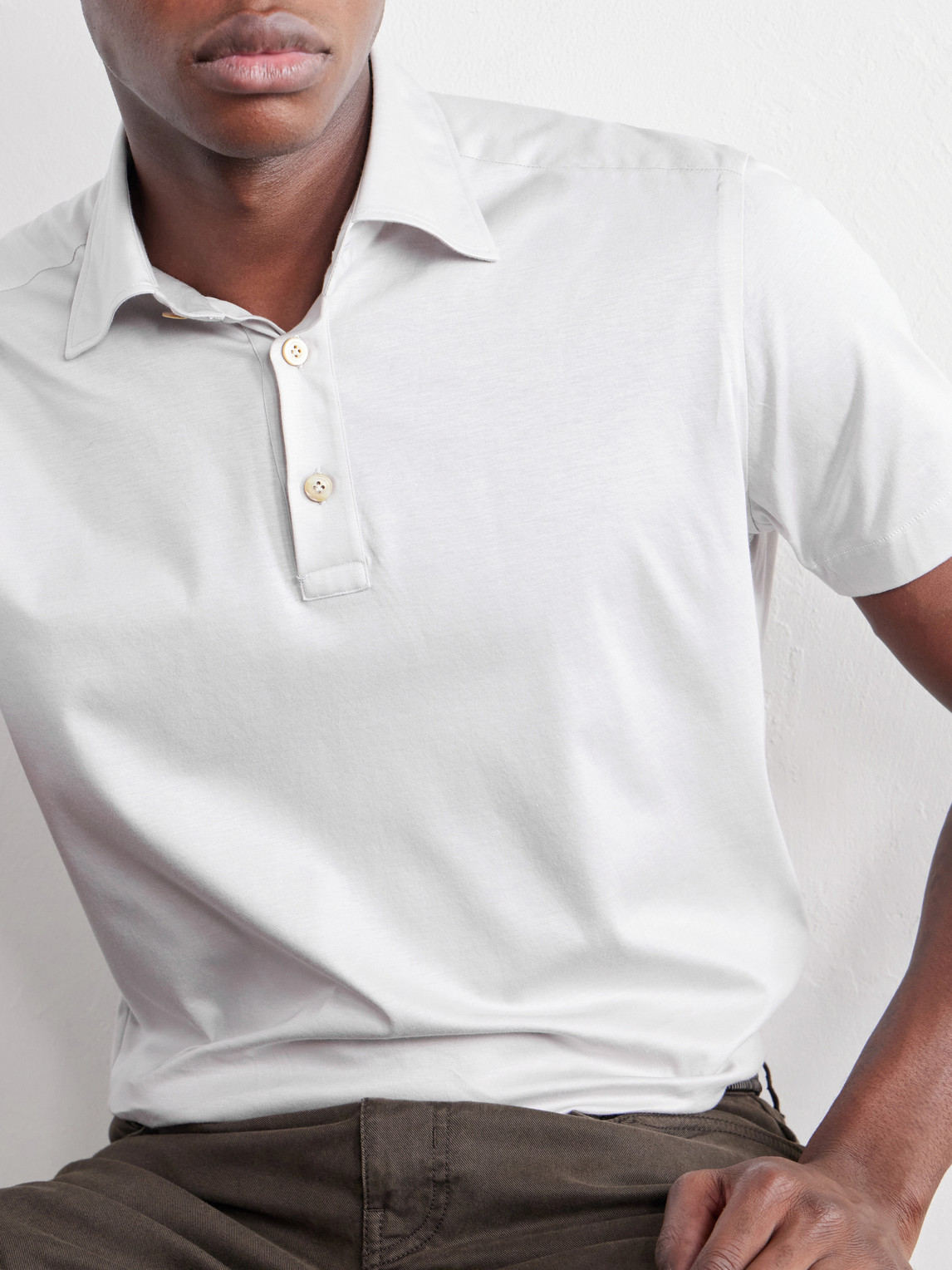 Cotton-Jersey Polo Shirt