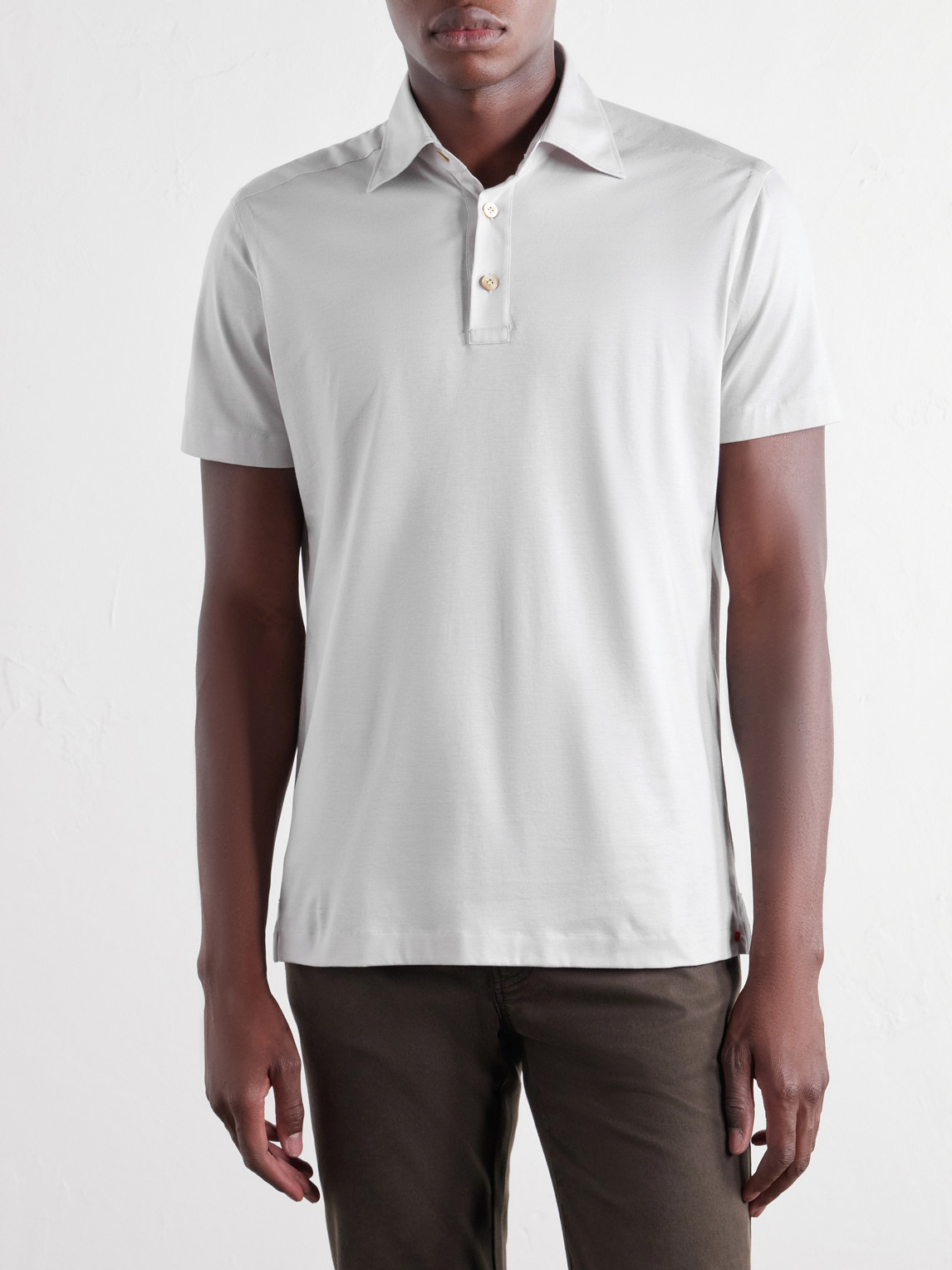 Cotton-Jersey Polo Shirt