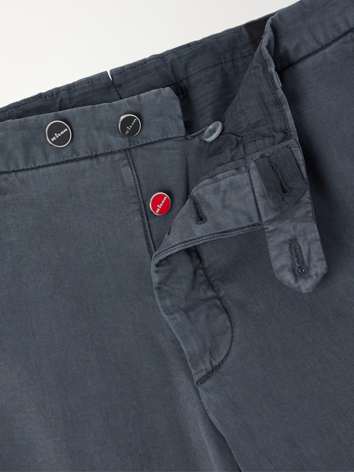 Straight-Leg Lyocell-Blend Trousers