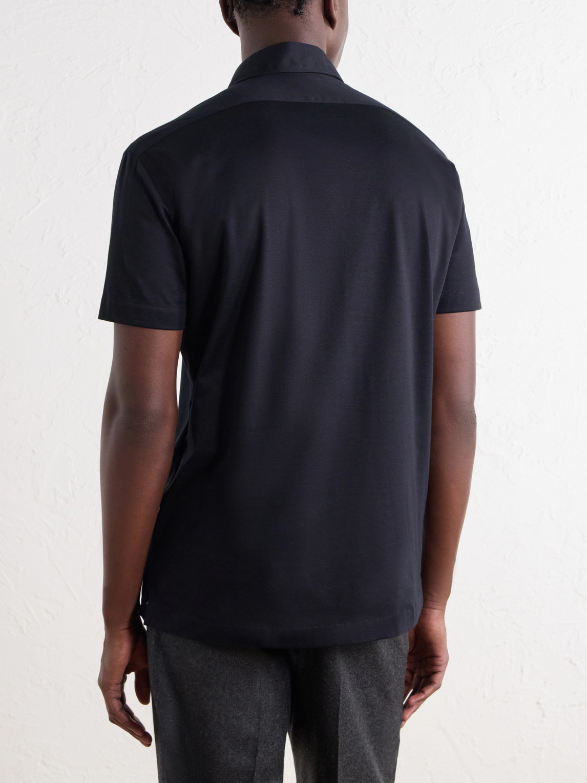 Cotton-Jersey Polo Shirt