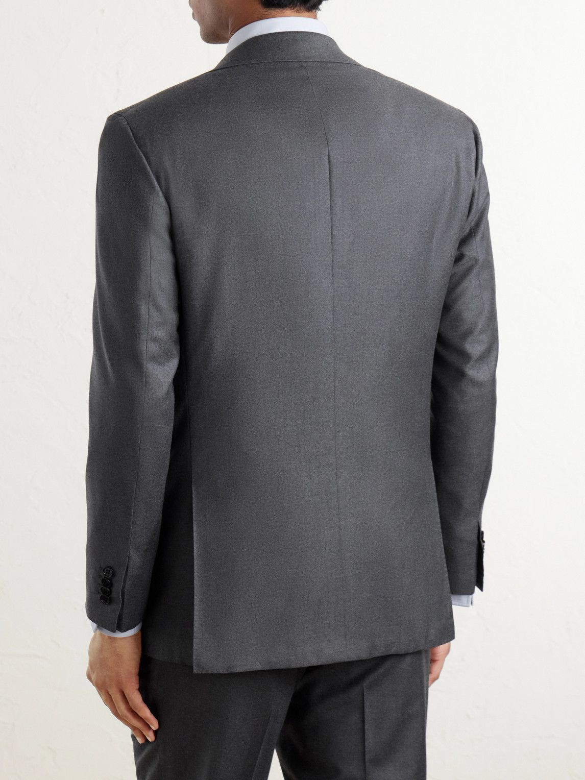 Brushed Wool Suit Jacket
