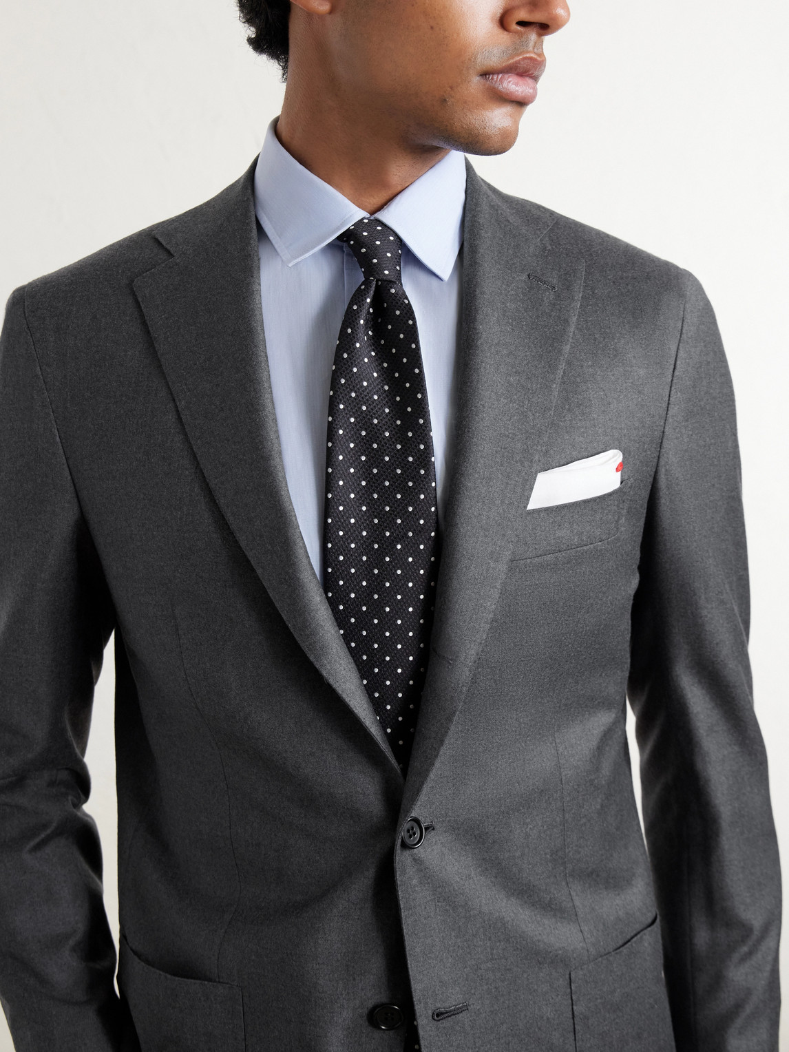 Brushed Wool Suit Jacket