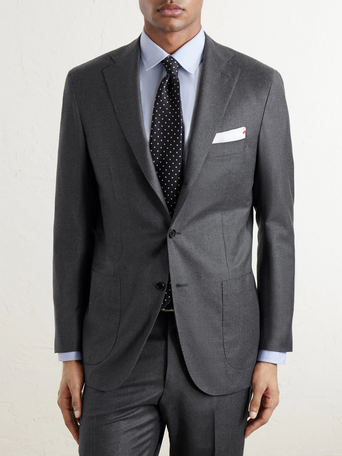 Brushed Wool Suit Jacket