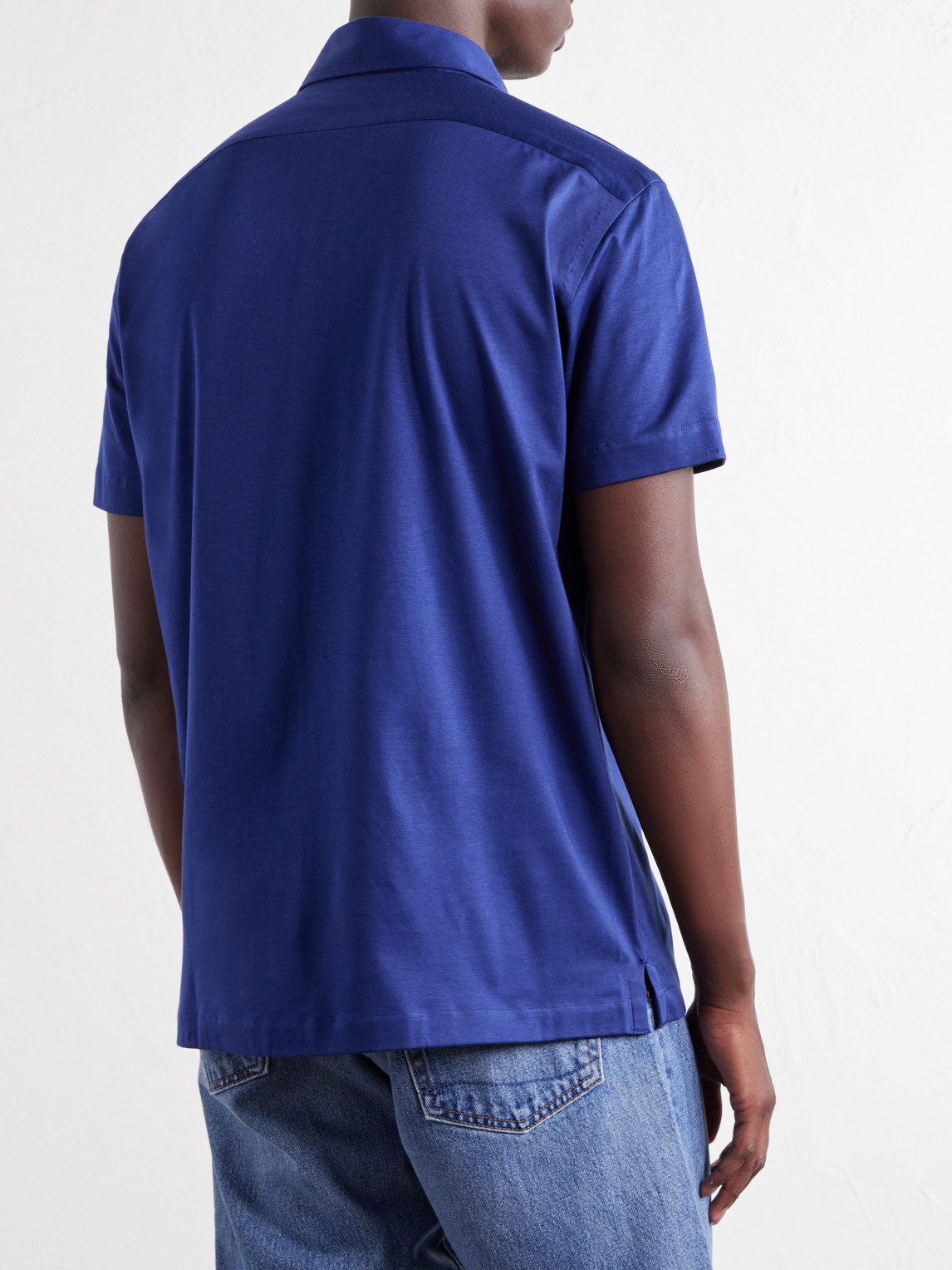 Cotton-Jersey Polo Shirt
