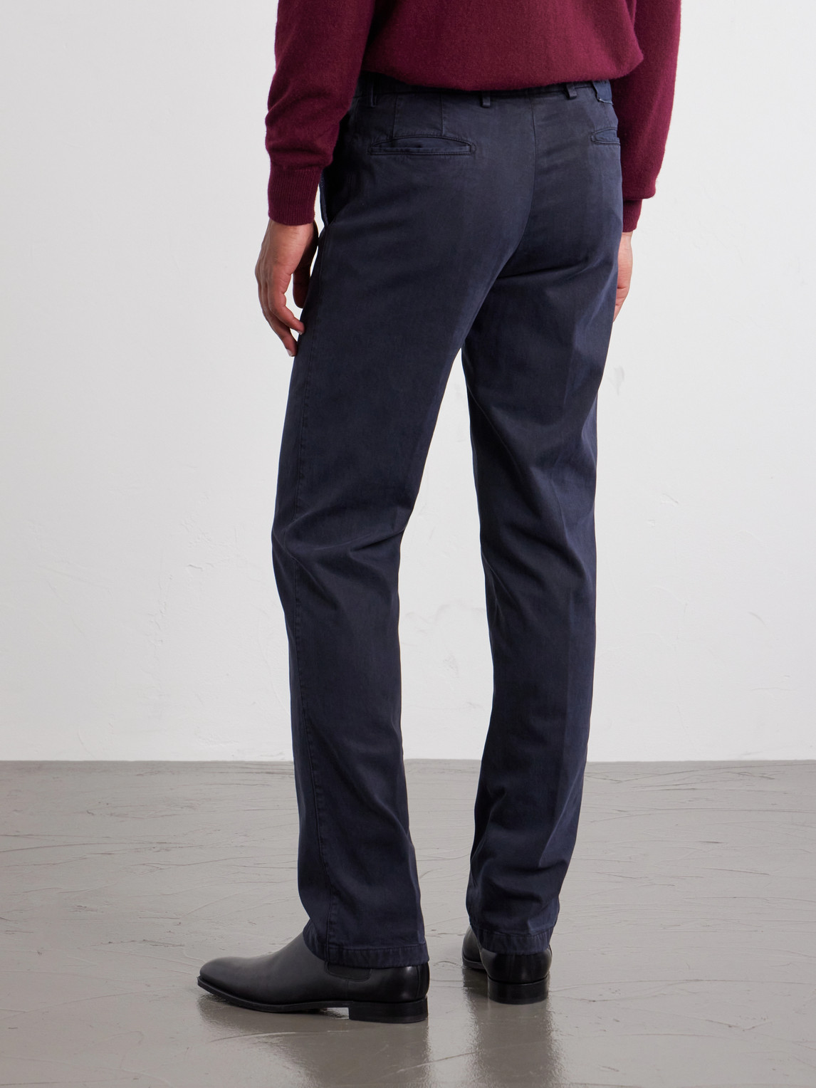 Straight-Leg Lyocell-Blend Trousers