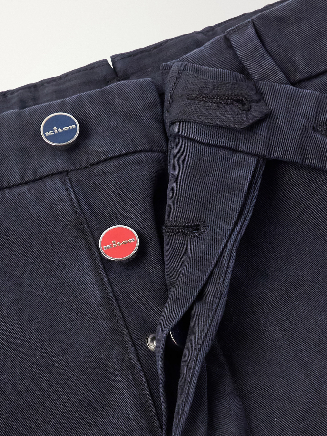 Straight-Leg Lyocell-Blend Trousers