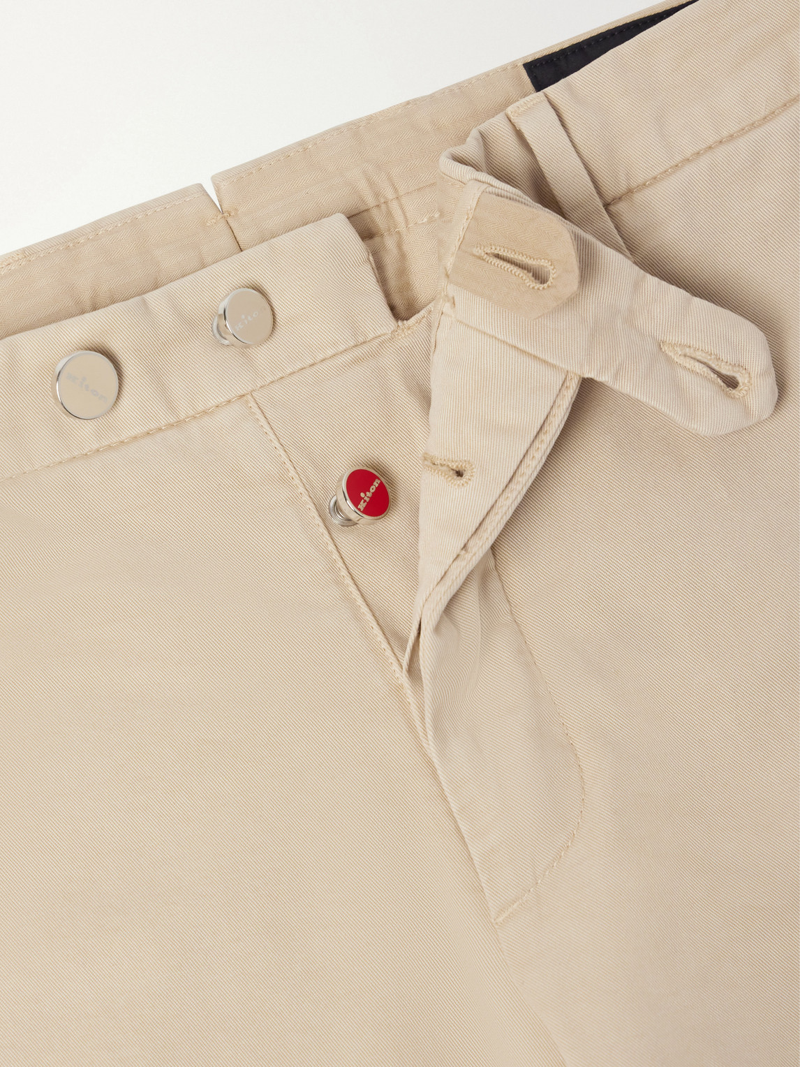 Straight-Leg Lyocell-Blend Trousers