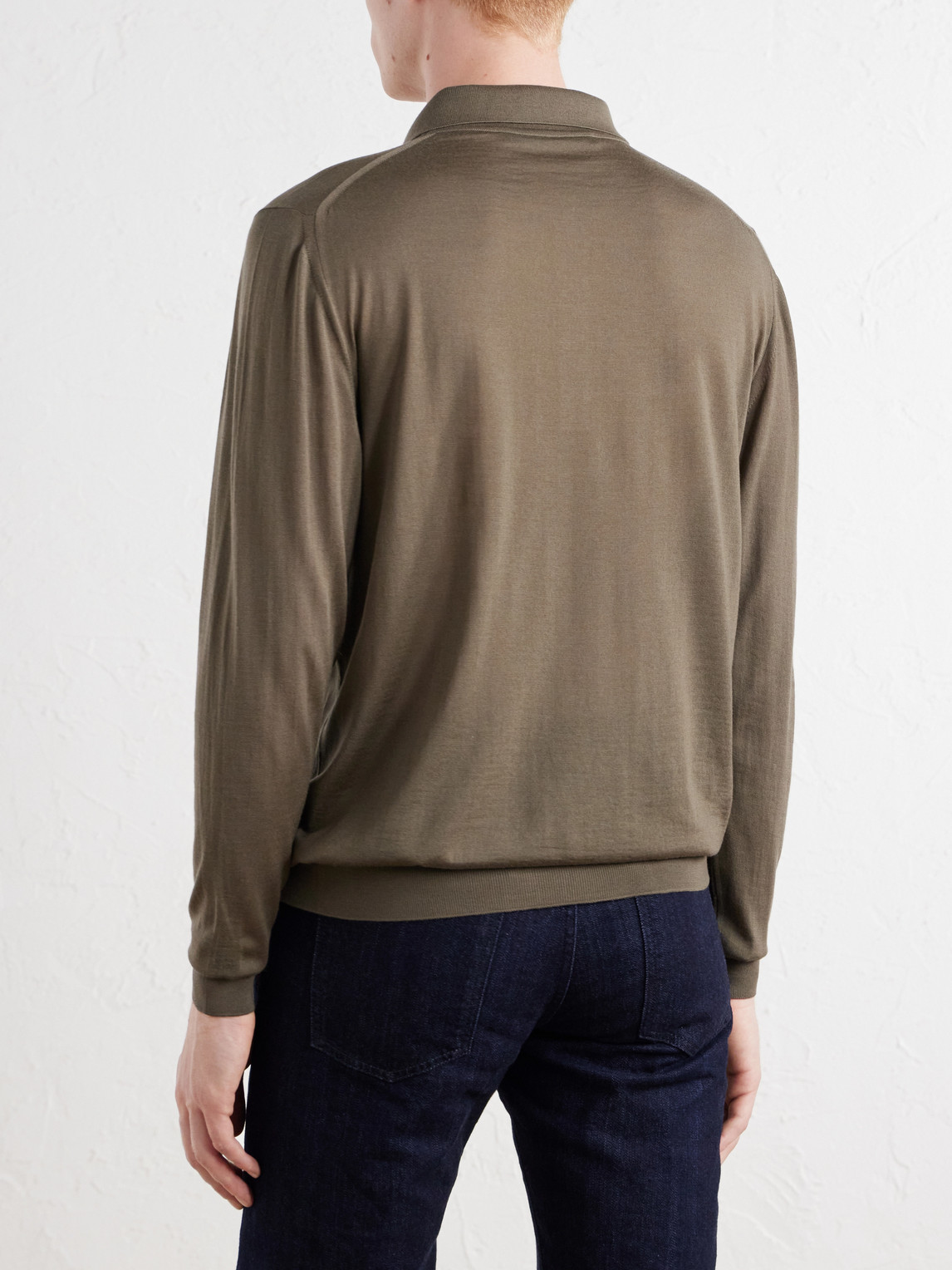 Wool Half-Zip Sweater