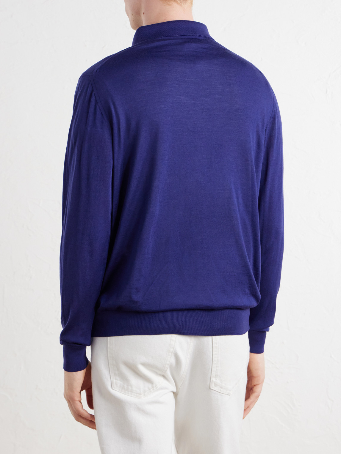 Wool Half-Zip Sweater