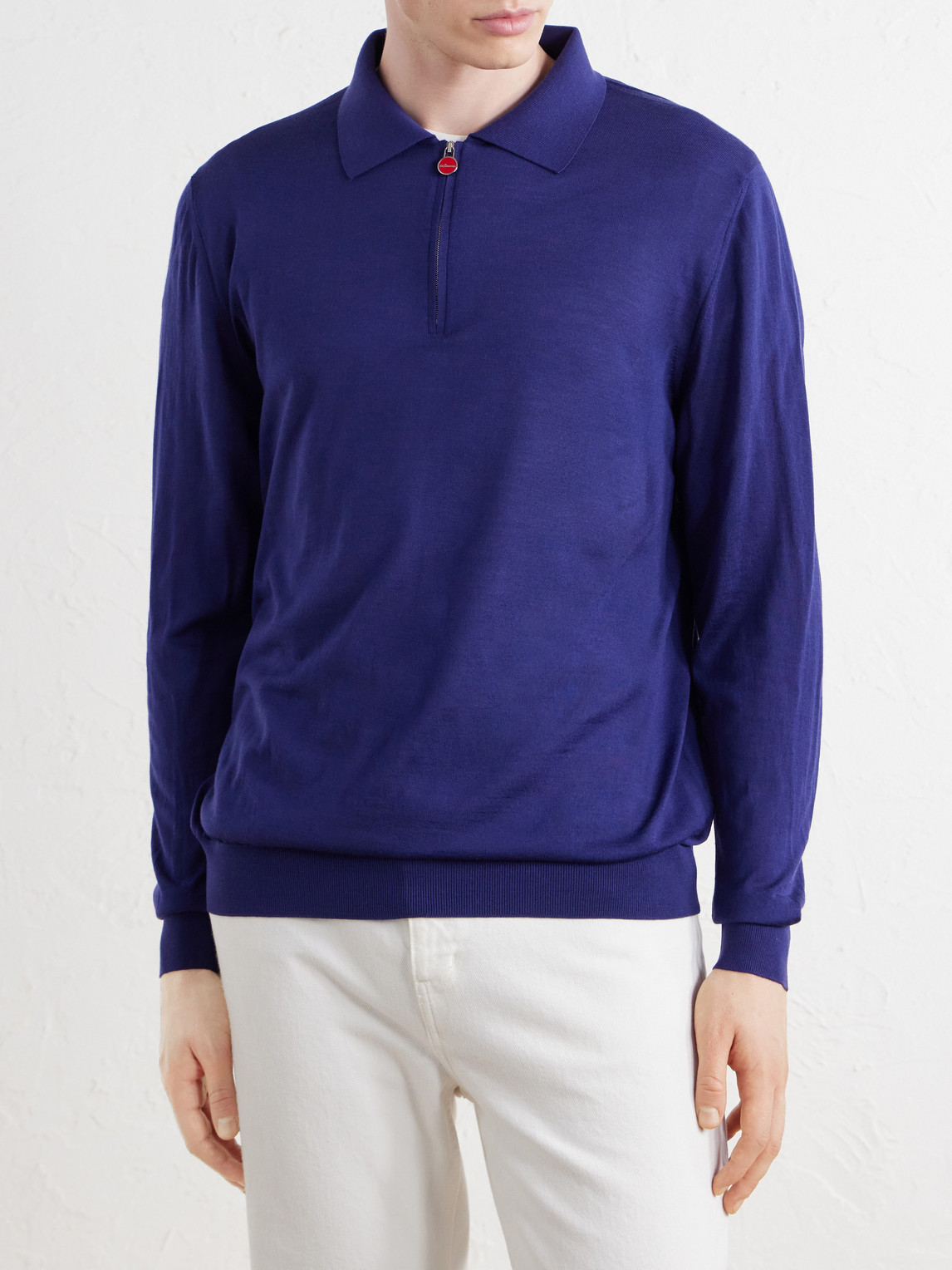 Wool Half-Zip Sweater