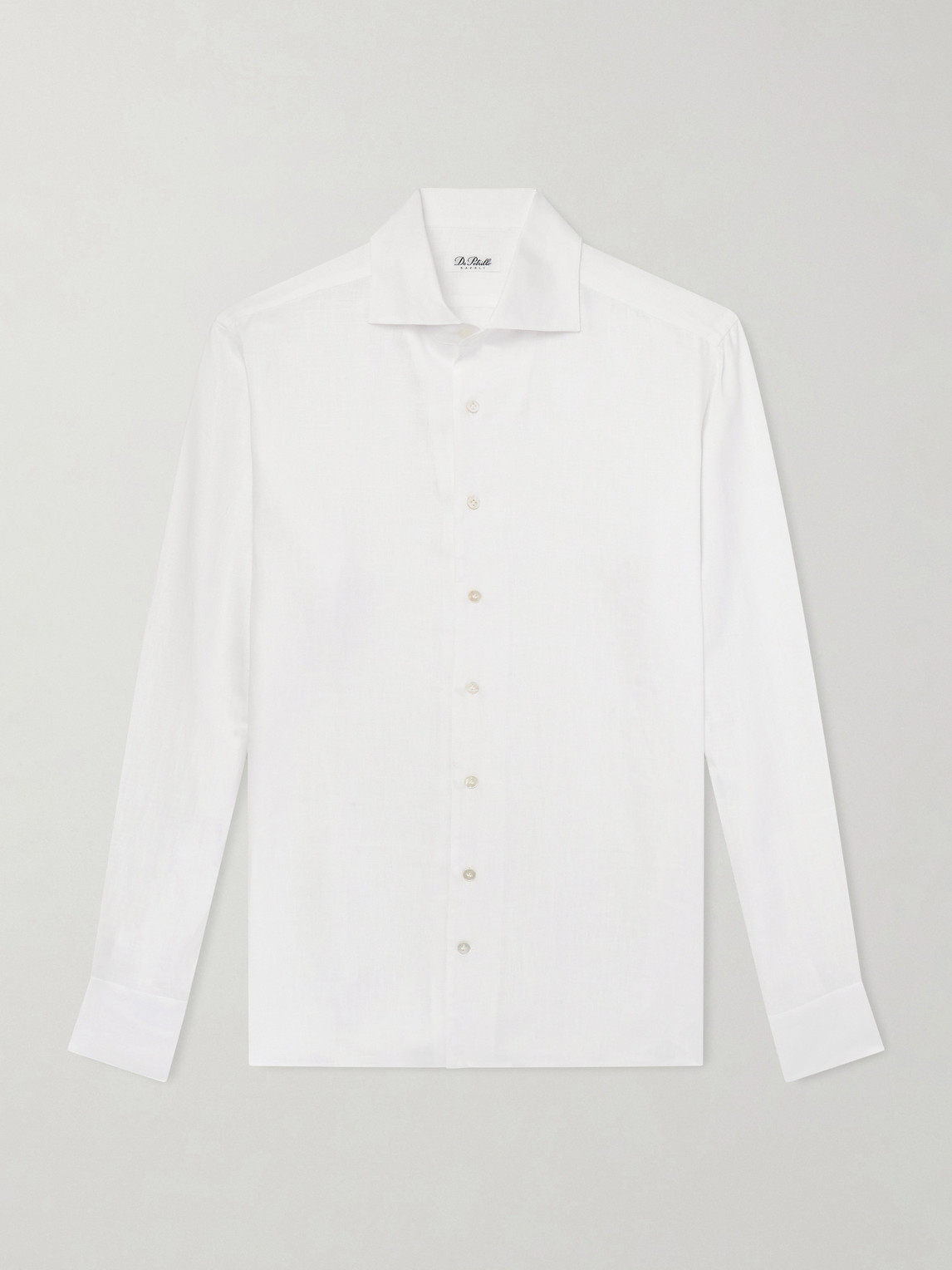 De Petrillo Linen Shirt In White