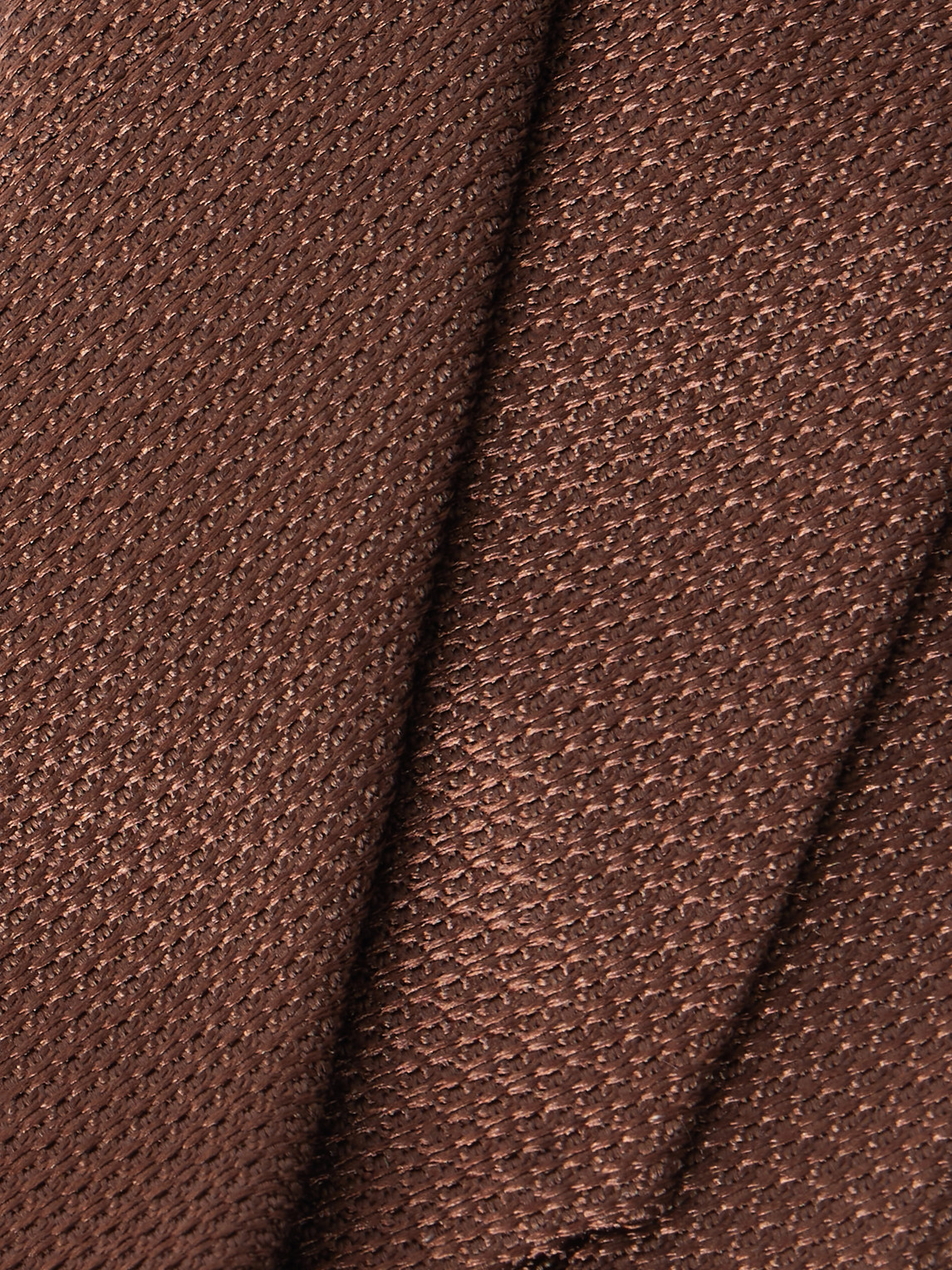  De Petrillo - Houndstooth Silk-jacquard Tie - Men - Brown 