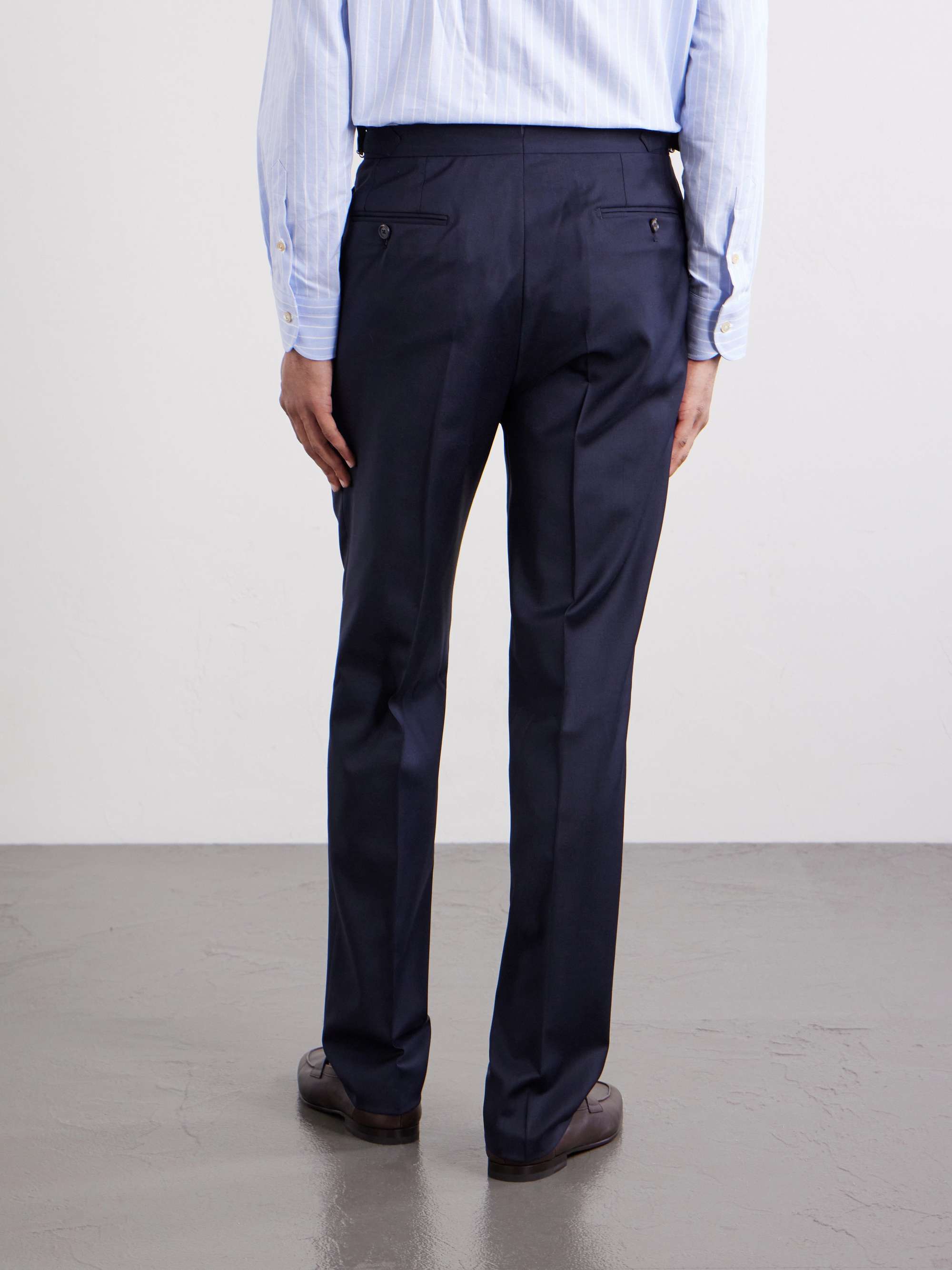 DE PETRILLO Straight-Leg Wool-Blend Suit Trousers for Men | MR PORTER