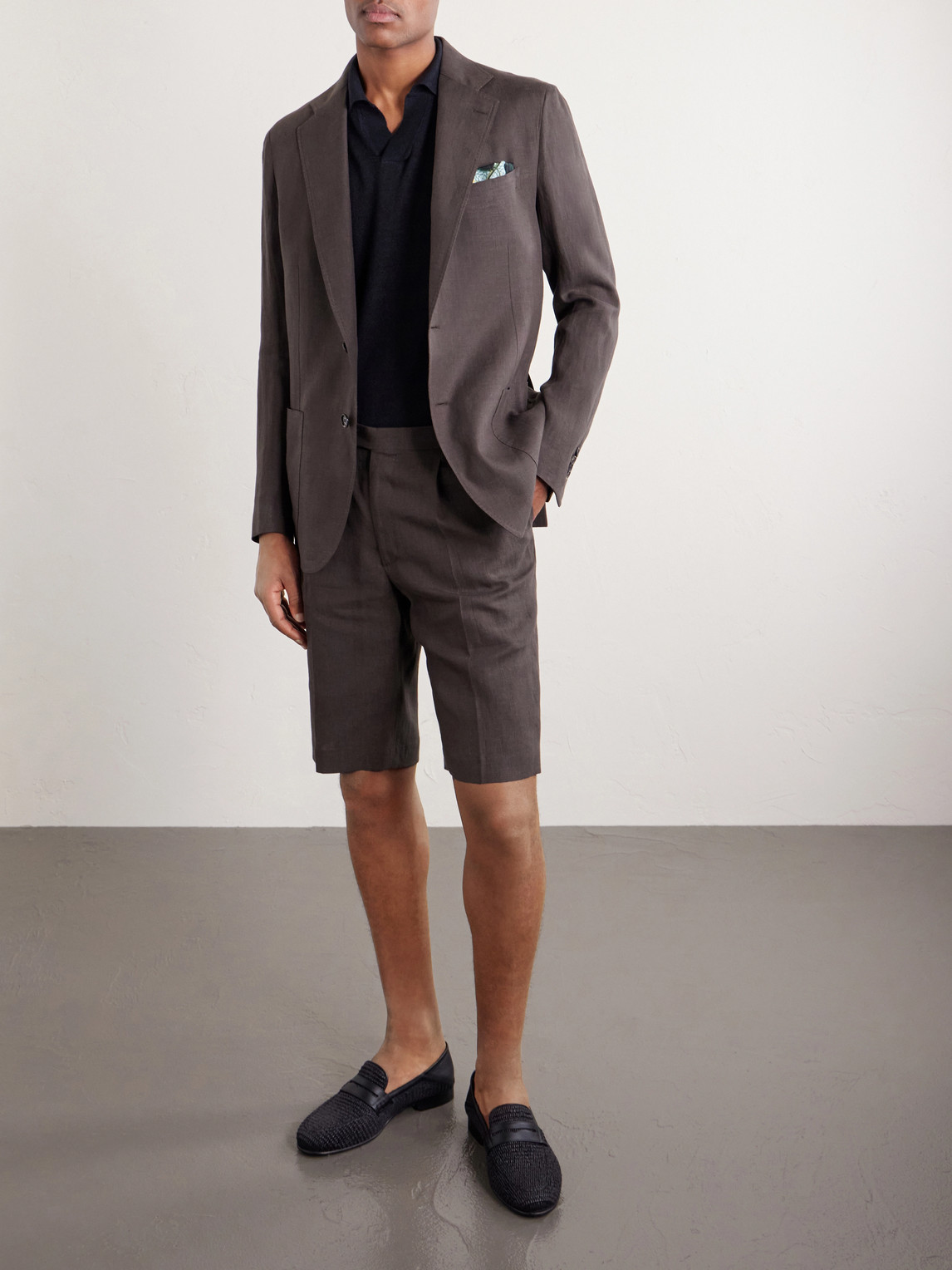 Linen Suit Jacket