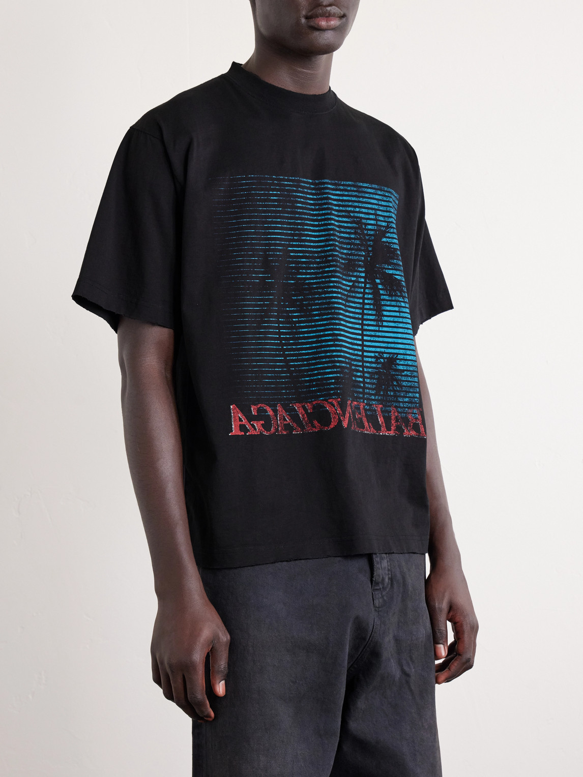 Printed Cotton-Jersey T-Shirt