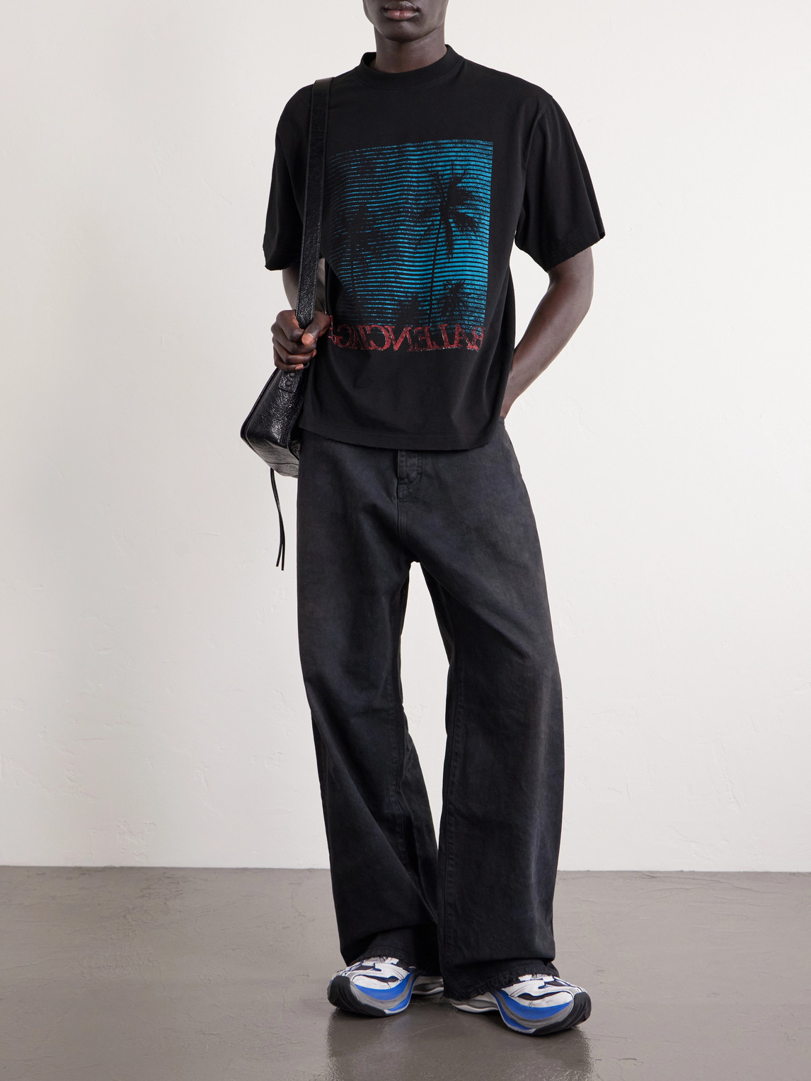 Printed Cotton-Jersey T-Shirt
