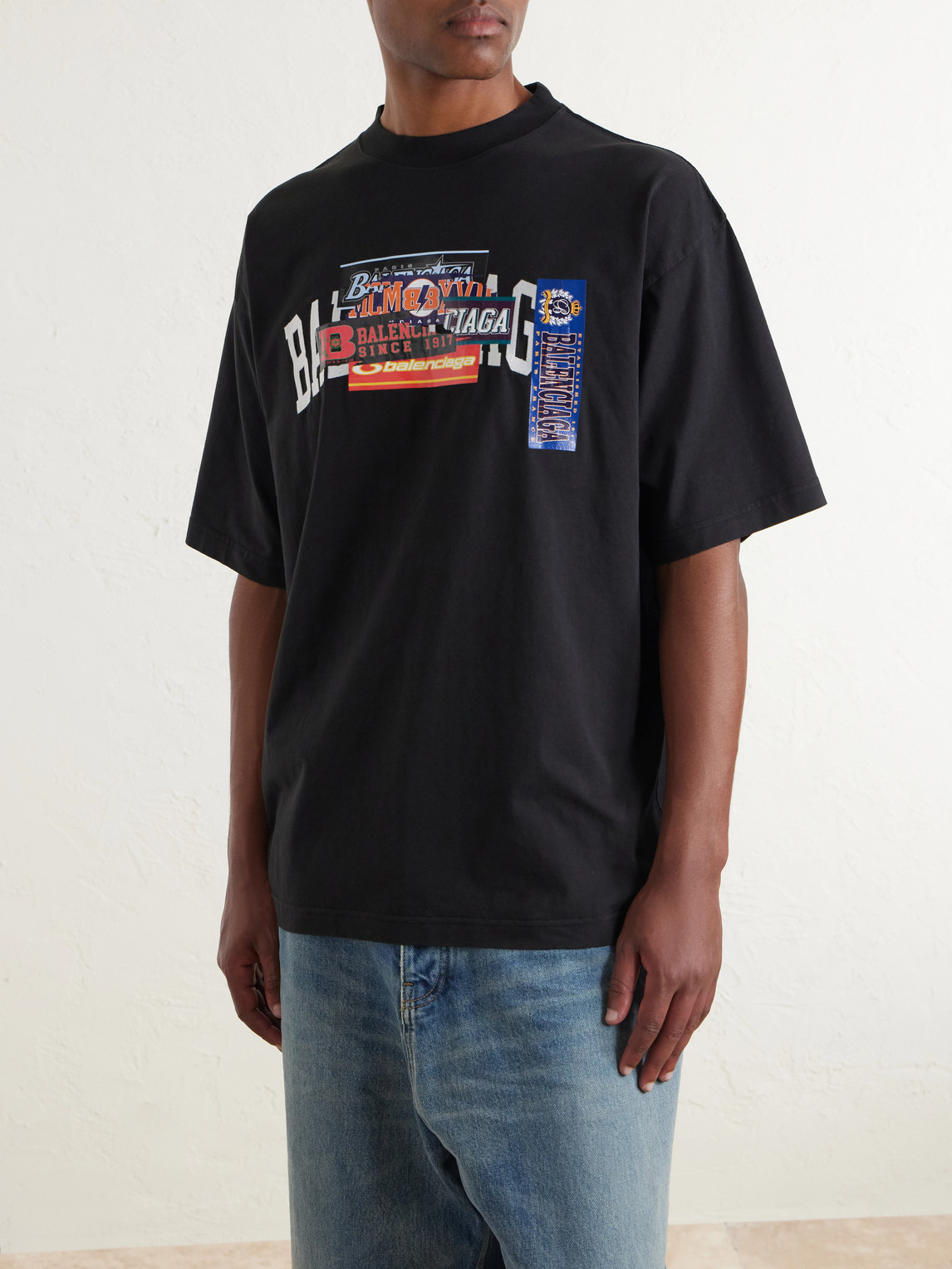 Printed Cotton-Jersey T-Shirt