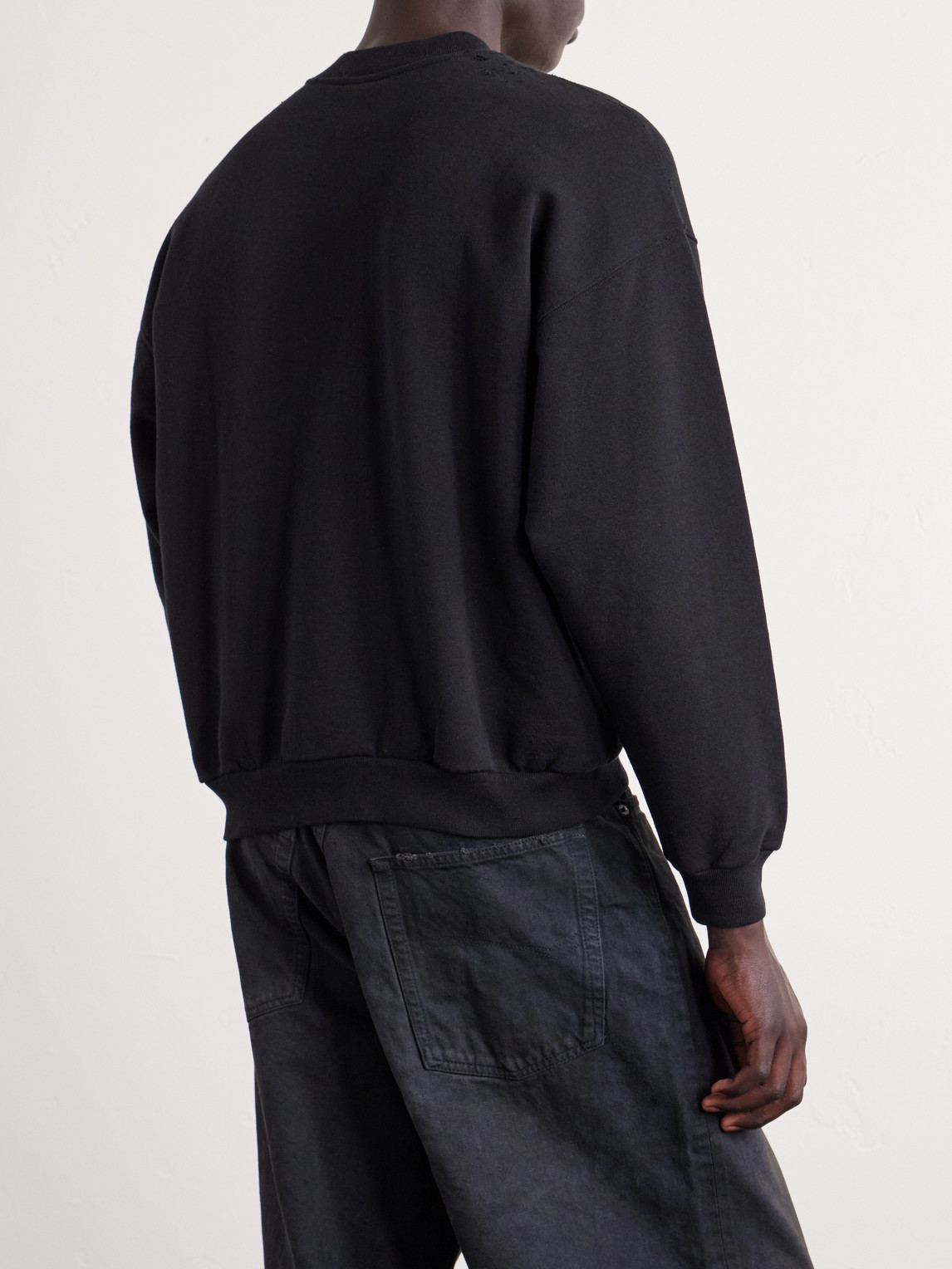 Printed Cotton-Jersey Sweatshirt