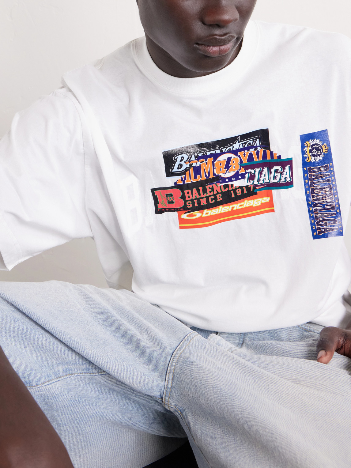 Printed Cotton-Jersey T-Shirt