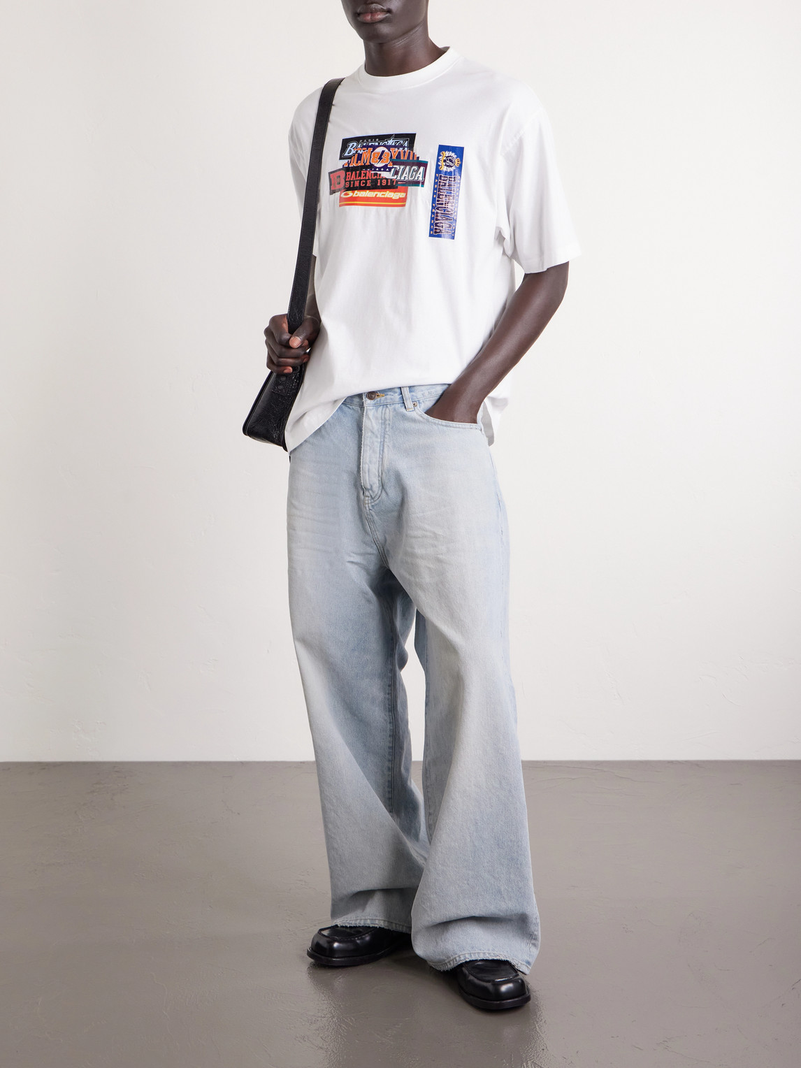 Printed Cotton-Jersey T-Shirt
