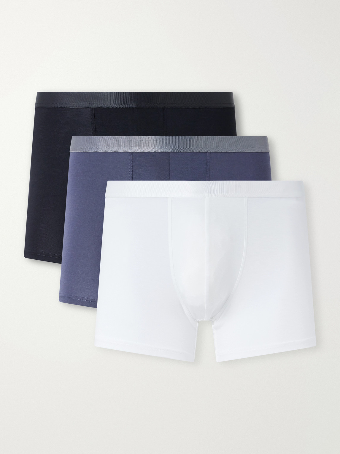 Cdlp Three-pack Lyocell-jersey Boxer Briefs In Multi