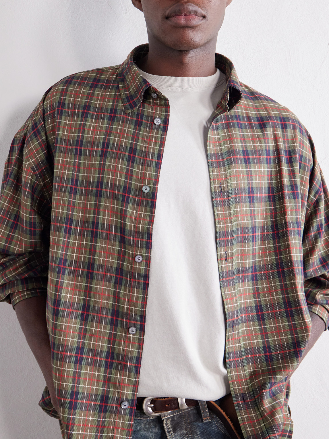Checked Flannel Shirt