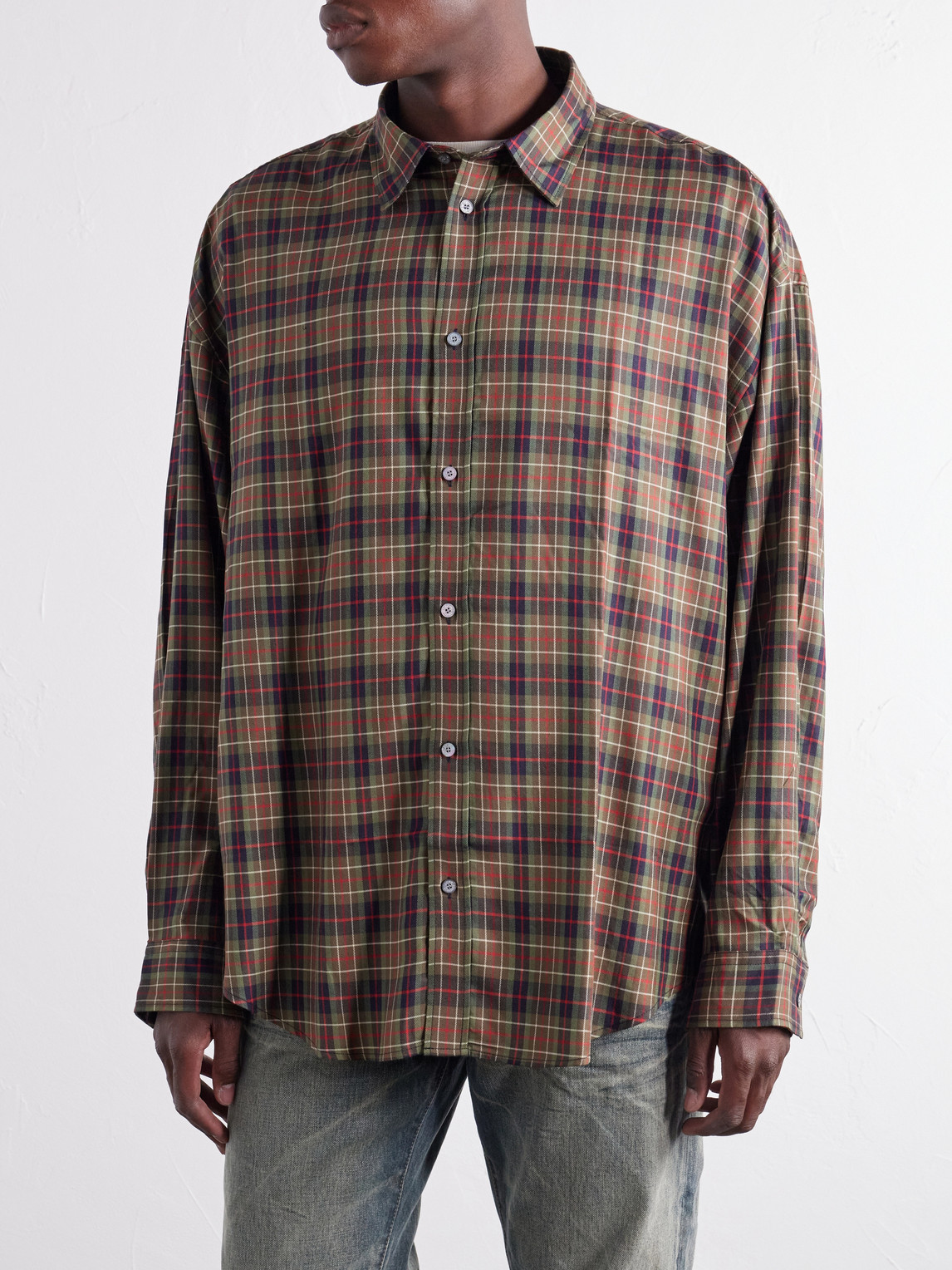 Checked Flannel Shirt
