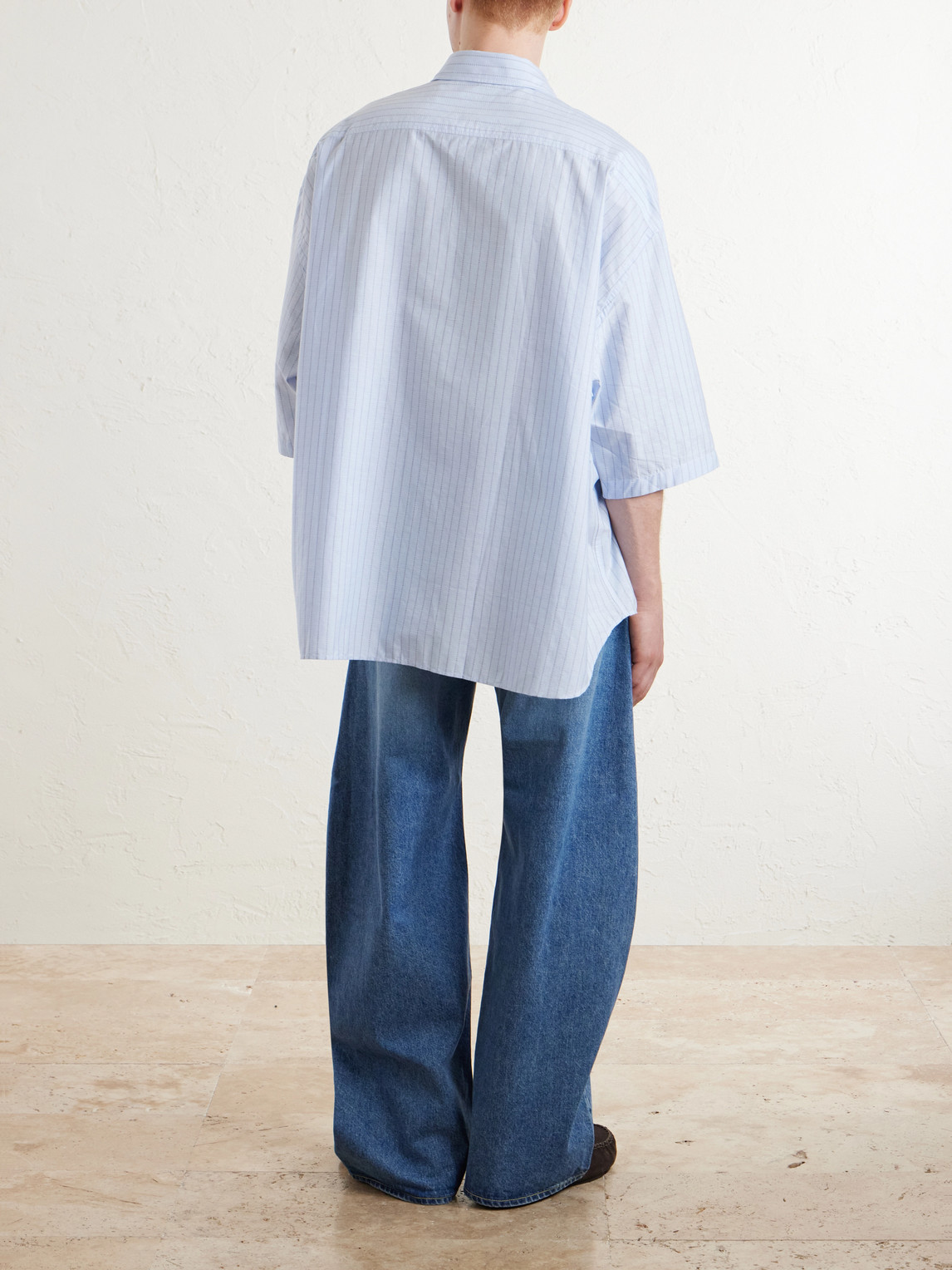 Soffia Striped Cotton-Poplin Shirt