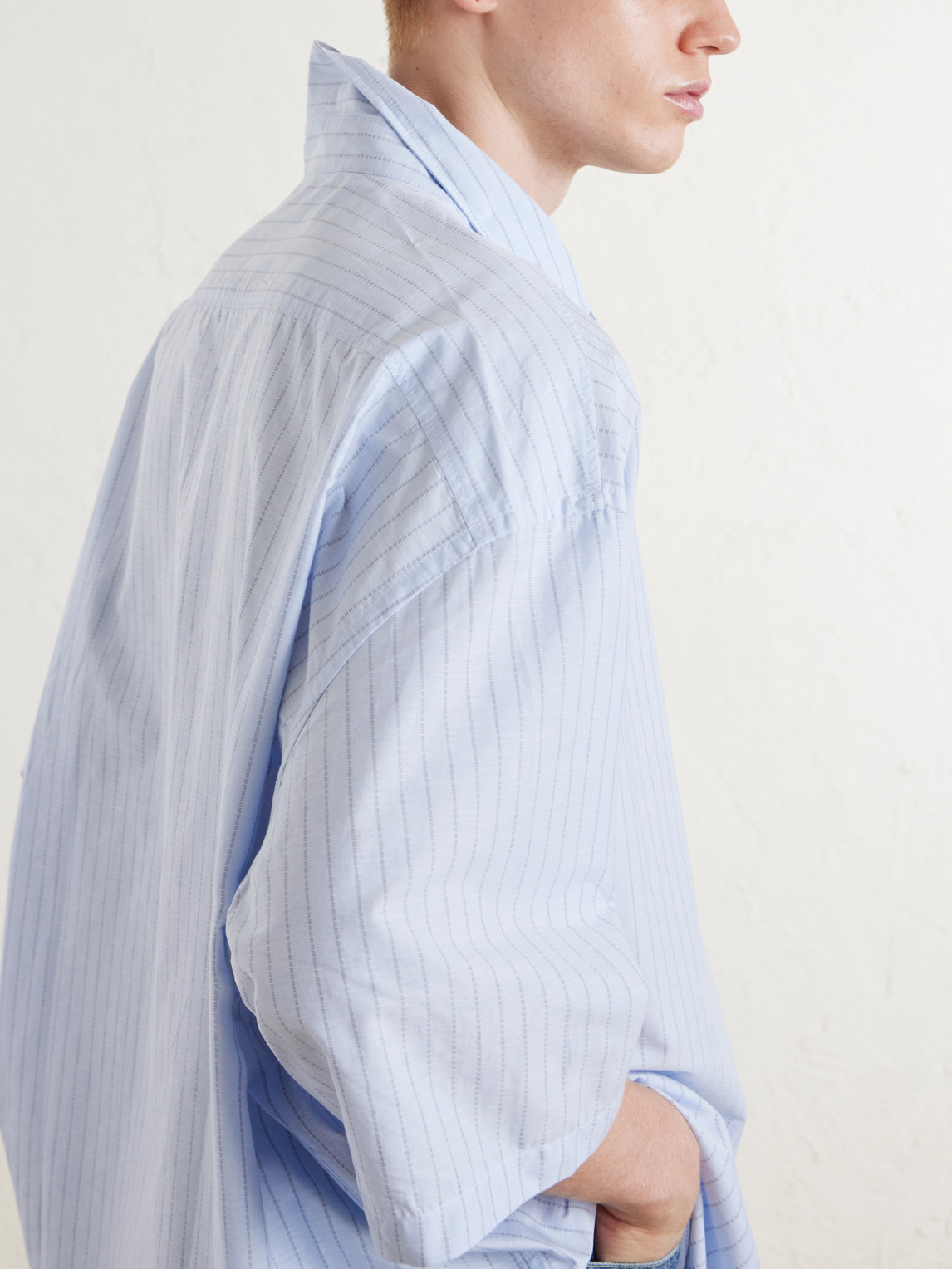 Soffia Striped Cotton-Poplin Shirt